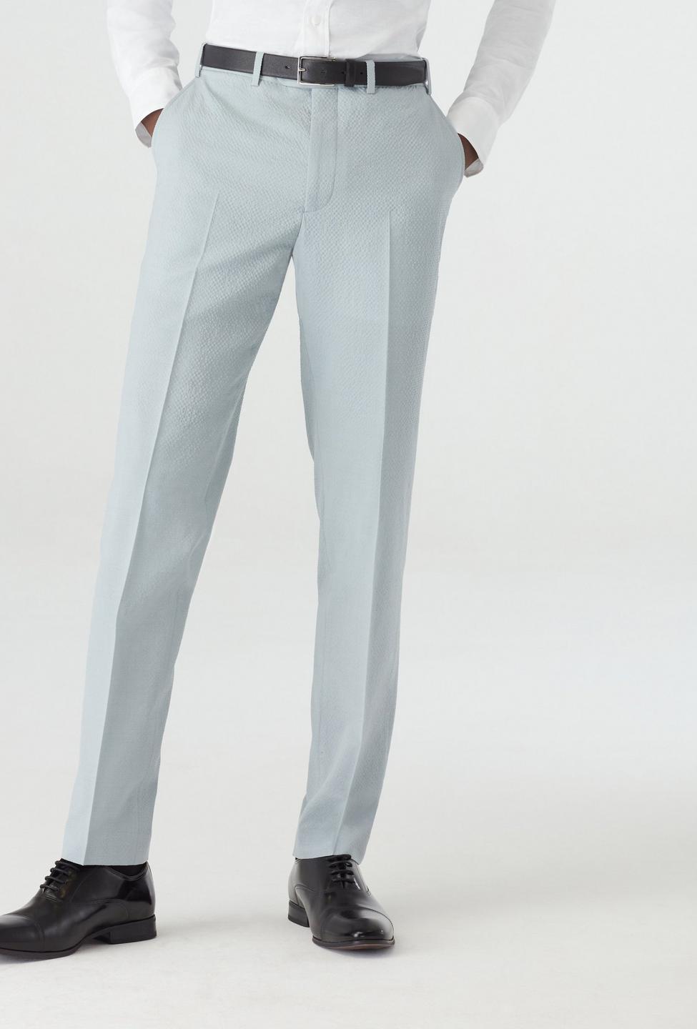 Gray pants - Solid Design from Seasonal Indochino Collection