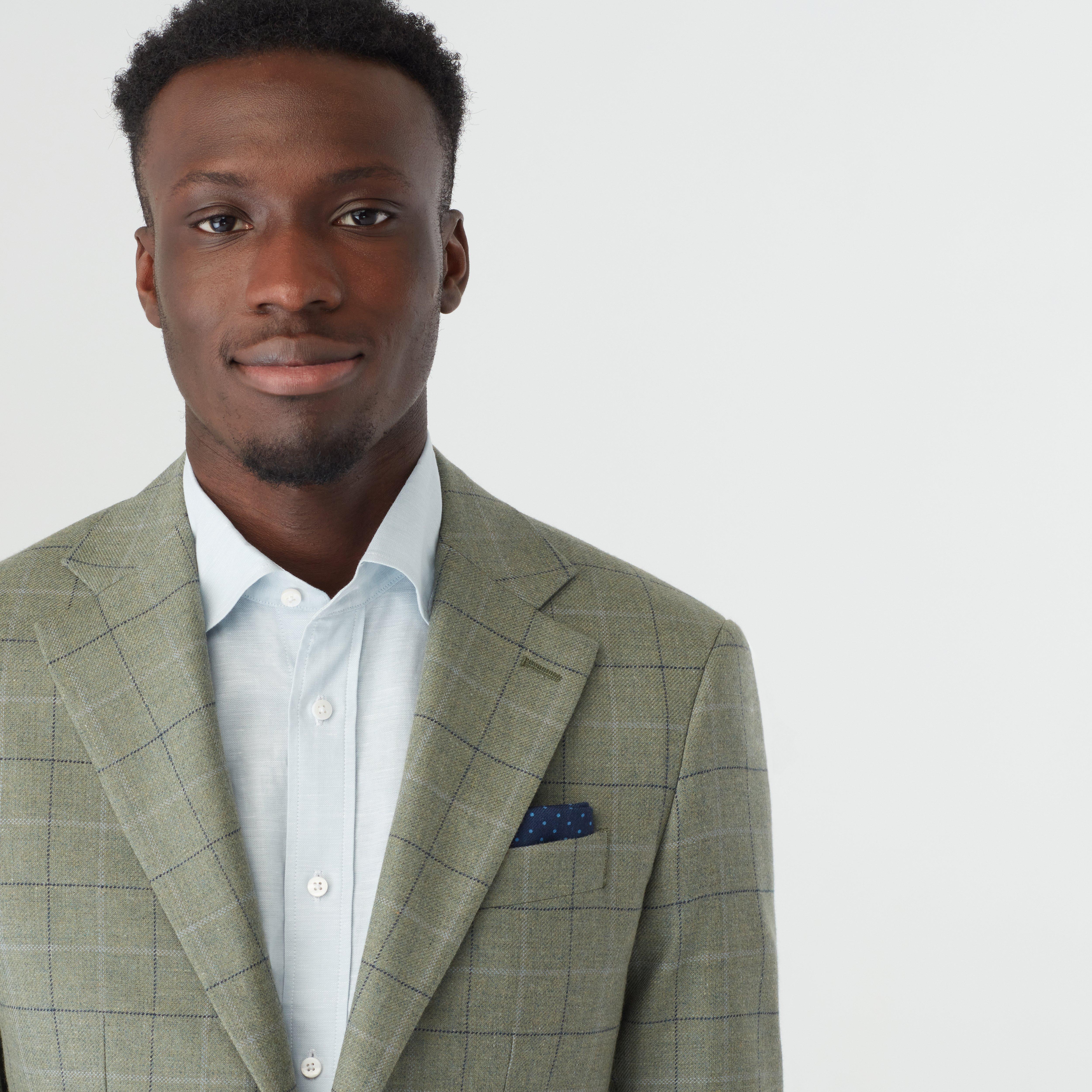 Product thumbnail 4 Green blazer - Checked Design from british Indochino Collection