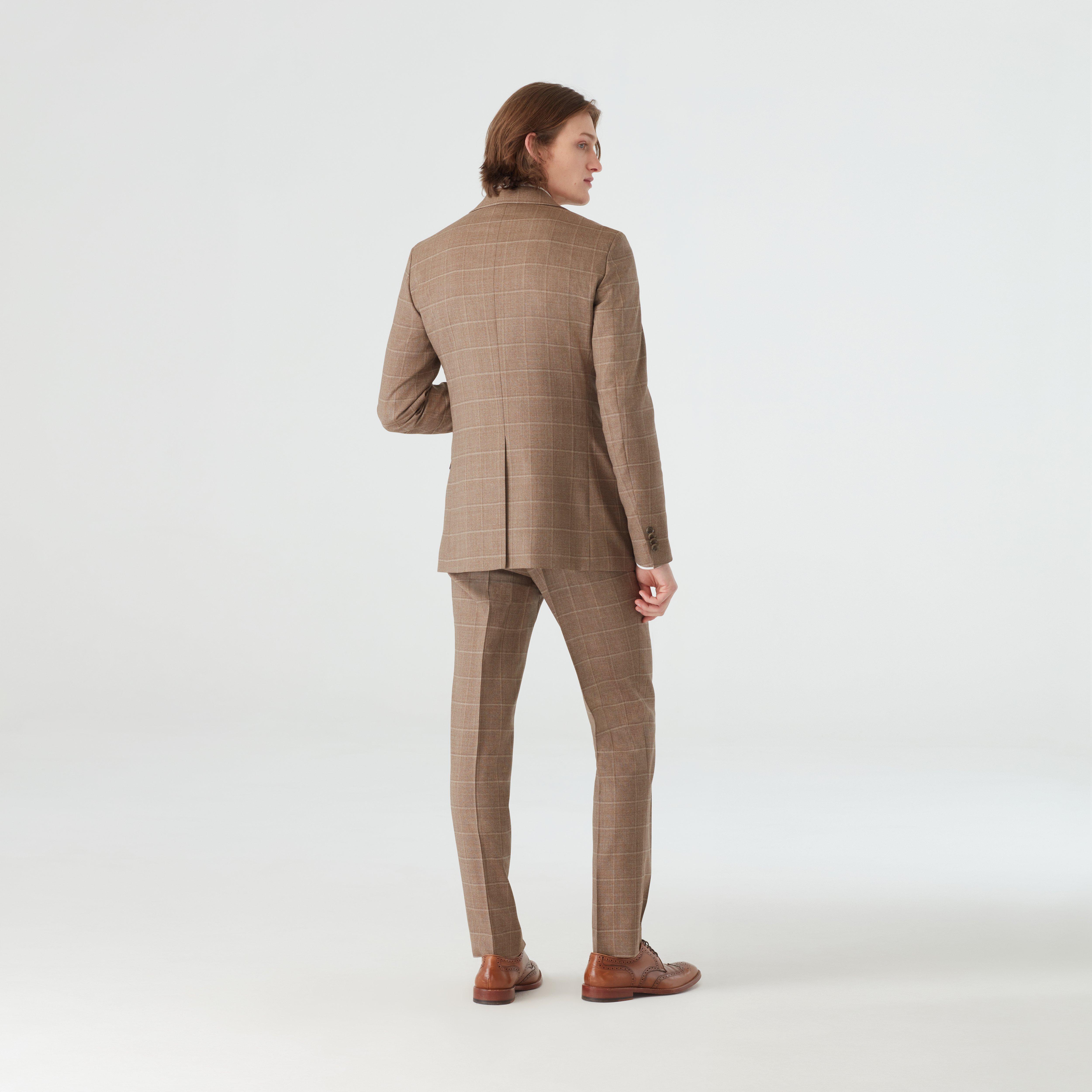 Product thumbnail 2 Brown blazer - Checked Design from Spring / Summer Indochino Collection