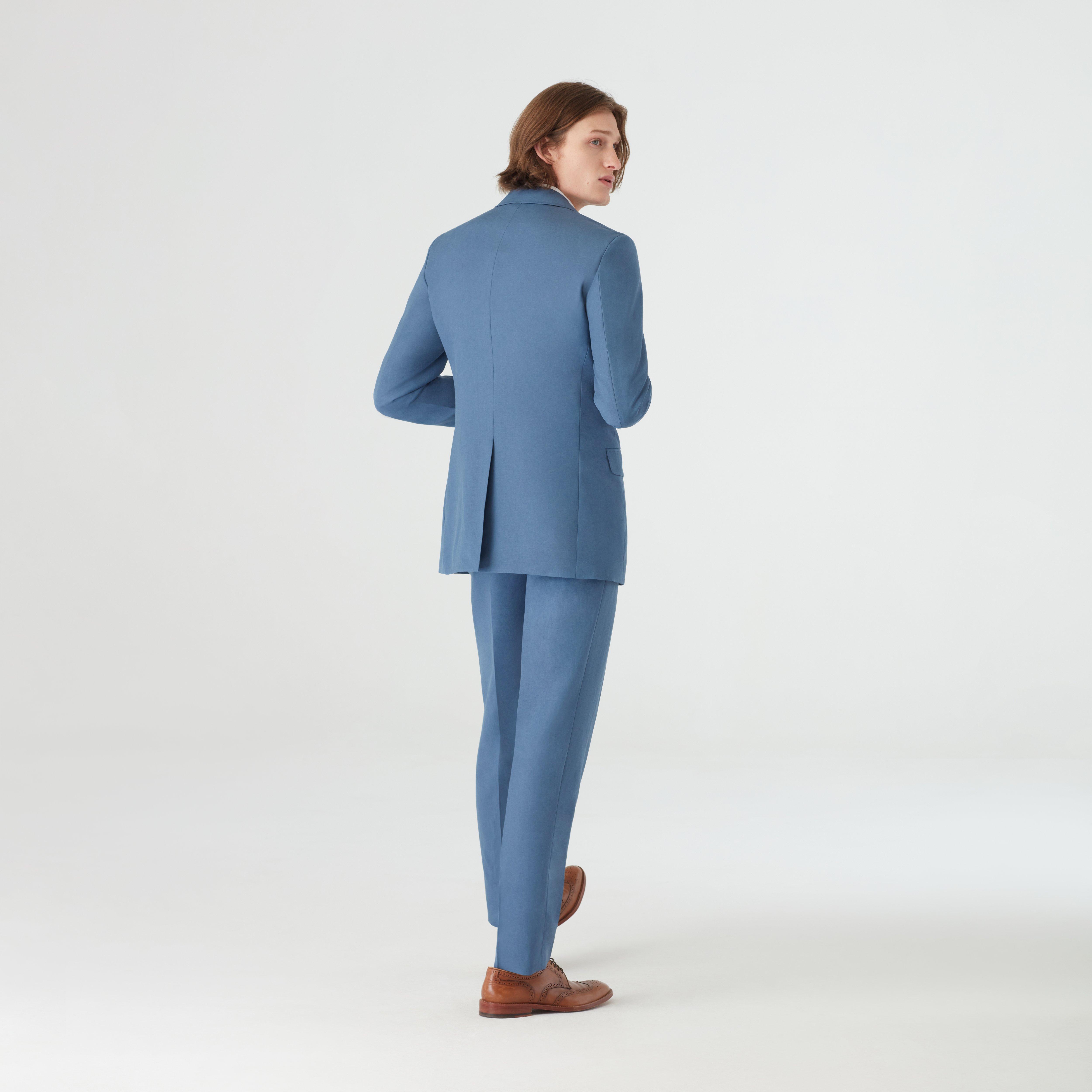 Product thumbnail 2 Blue blazer - Solid Design from Spring / Summer Indochino Collection