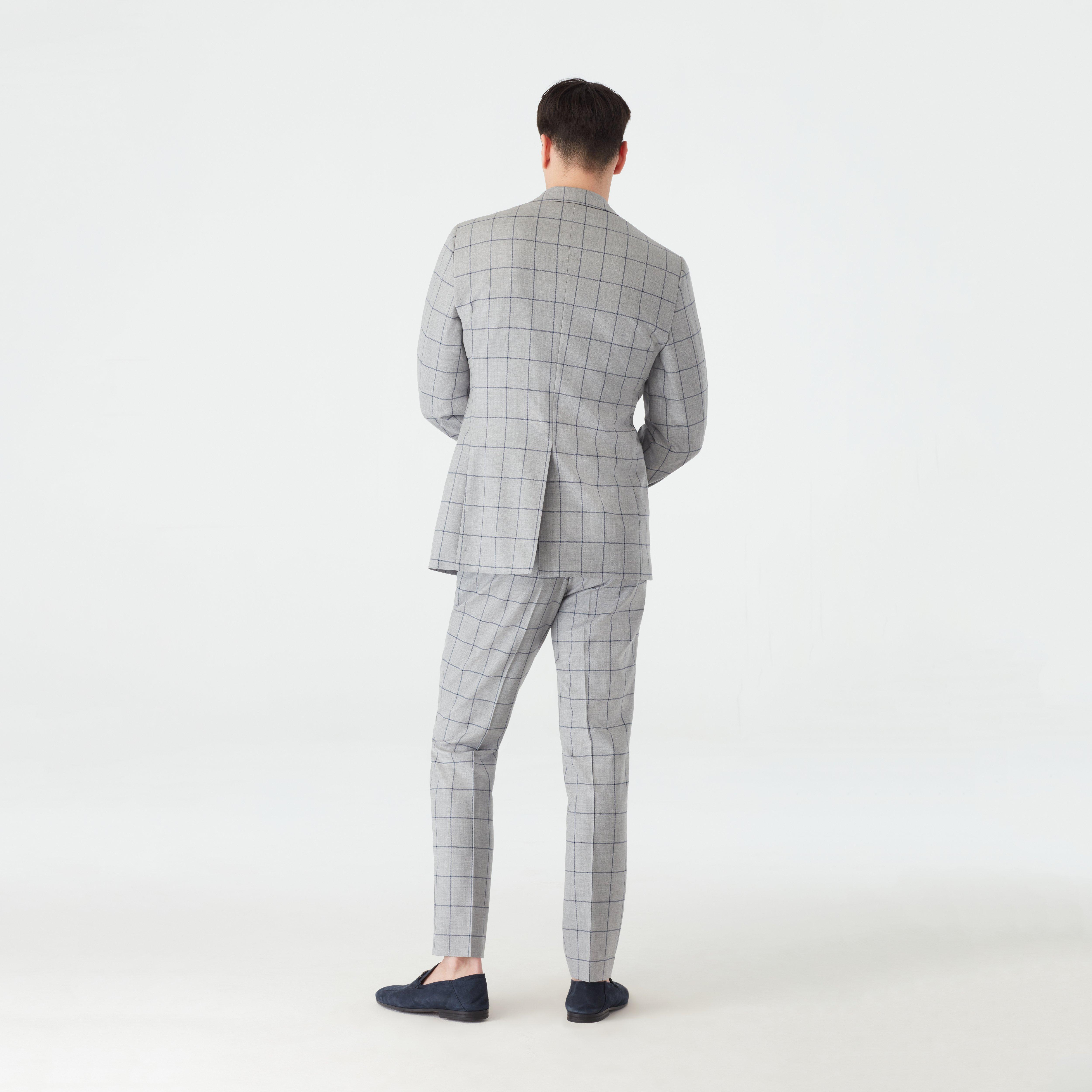 Product thumbnail 2 Gray blazer - Checked Design from Seasonal Indochino Collection