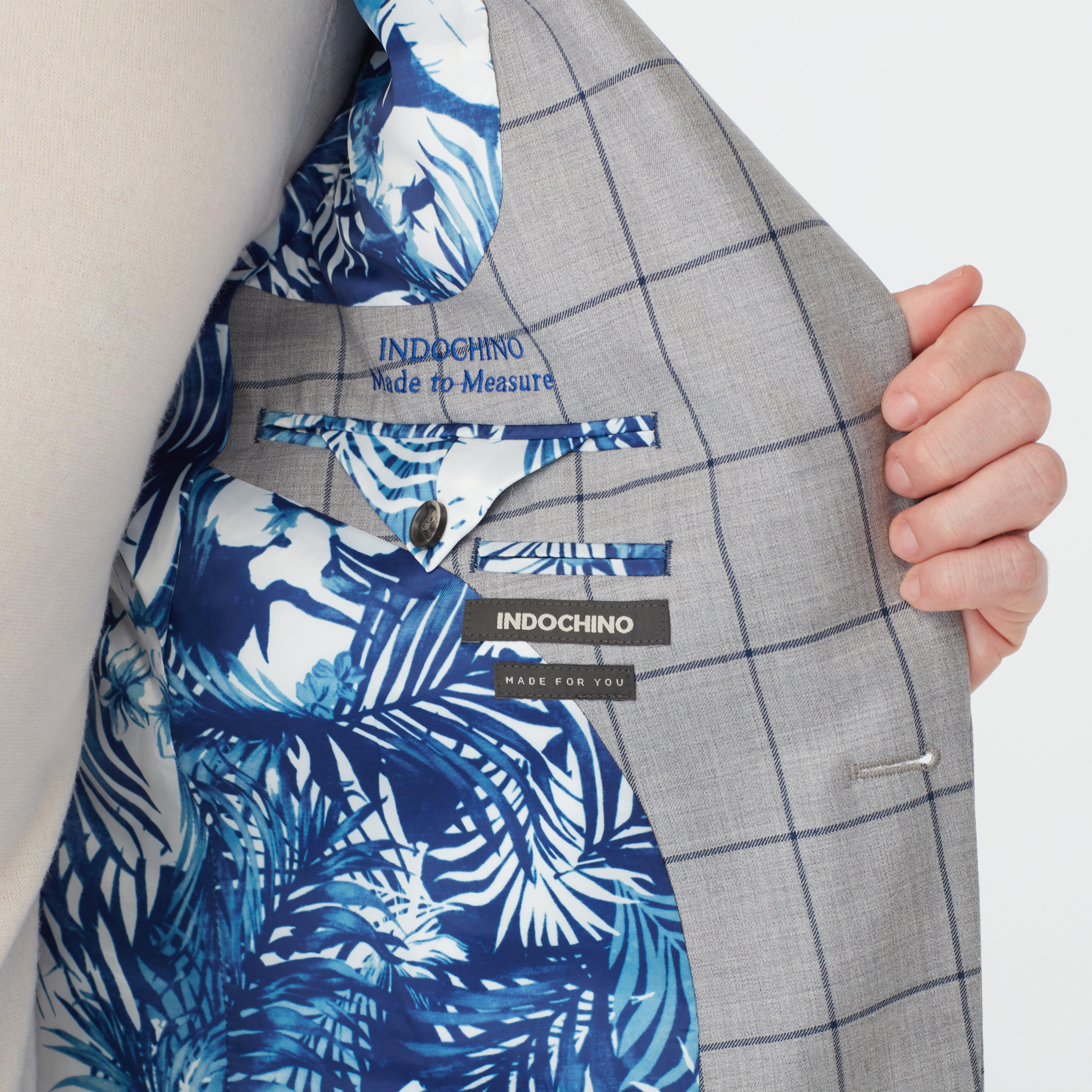 Product thumbnail 3 Gray blazer - Checked Design from Seasonal Indochino Collection