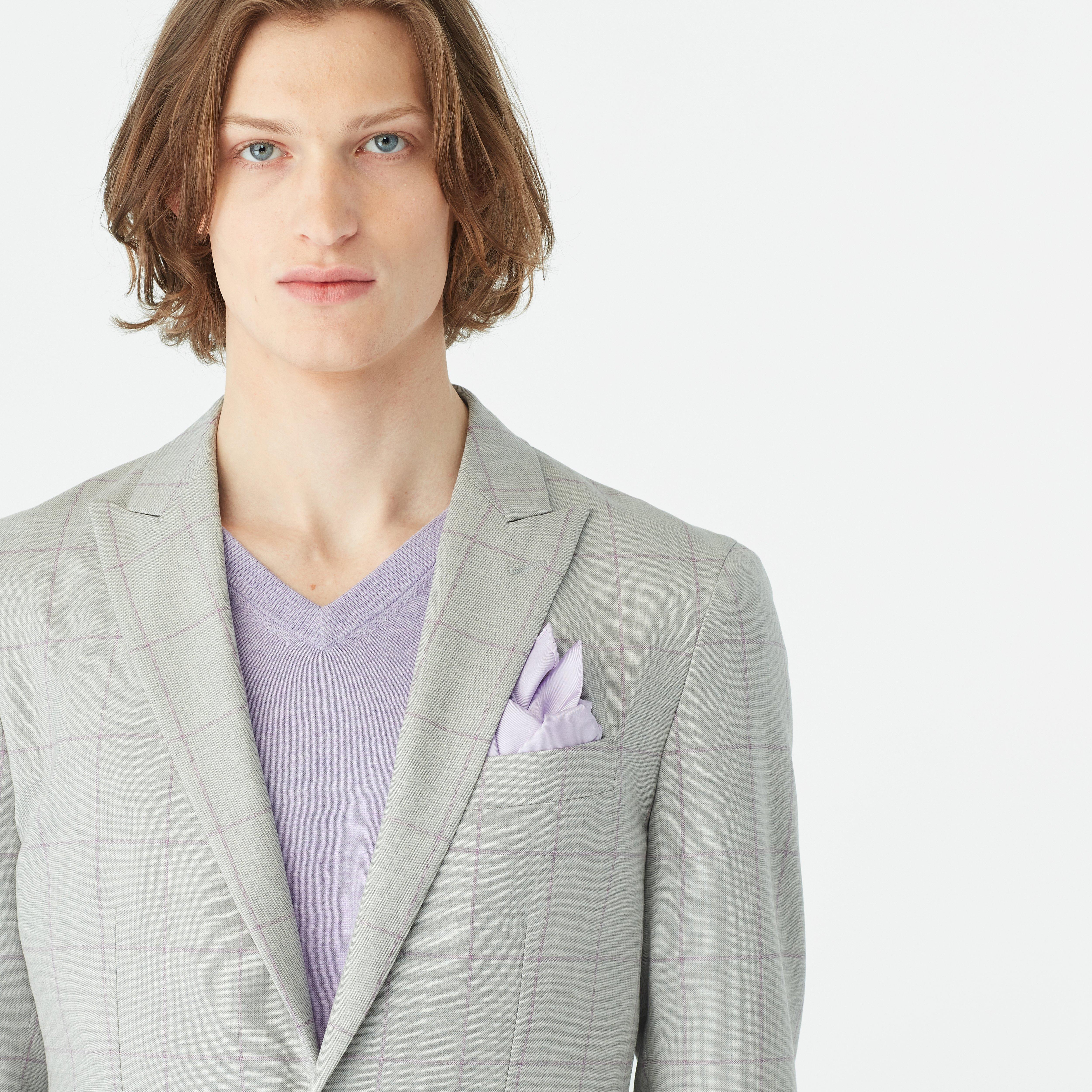 Product thumbnail 4 Gray blazer - Checked Design from Spring / Summer Indochino Collection