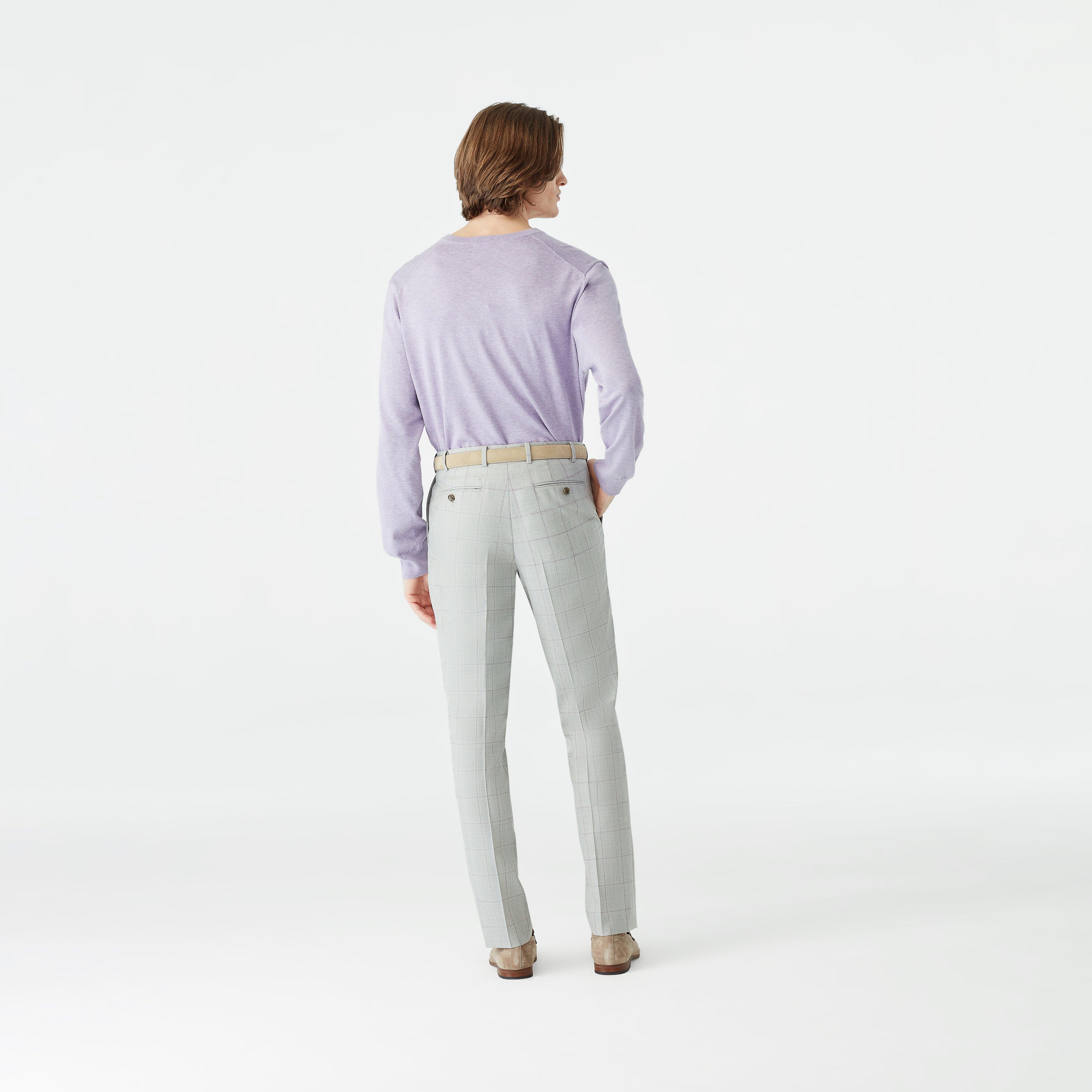 Product thumbnail 2 Gray pants - Checked Design from Seasonal Indochino Collection