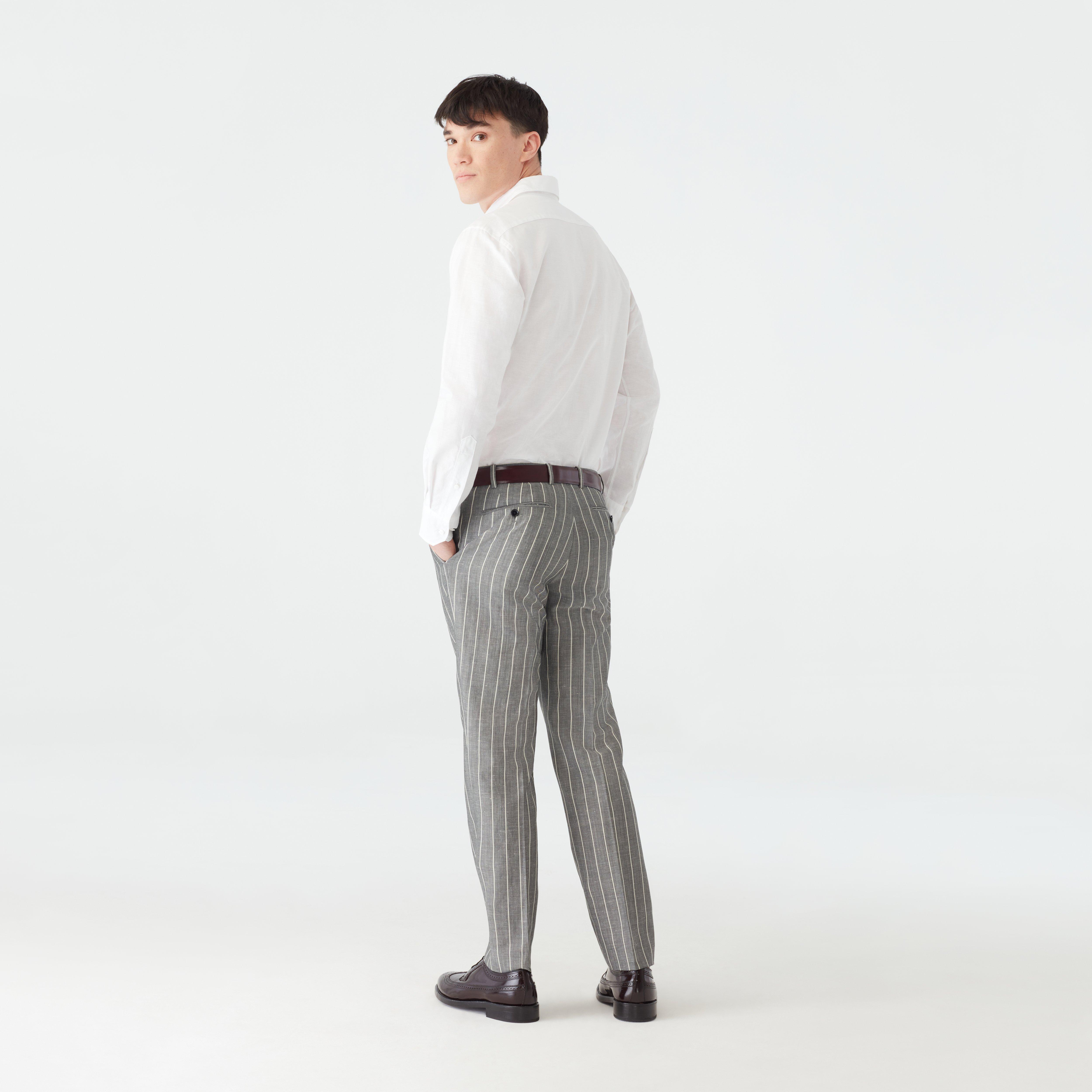 Product thumbnail 4 Gray suit - Striped Design from Spring / Summer Indochino Collection