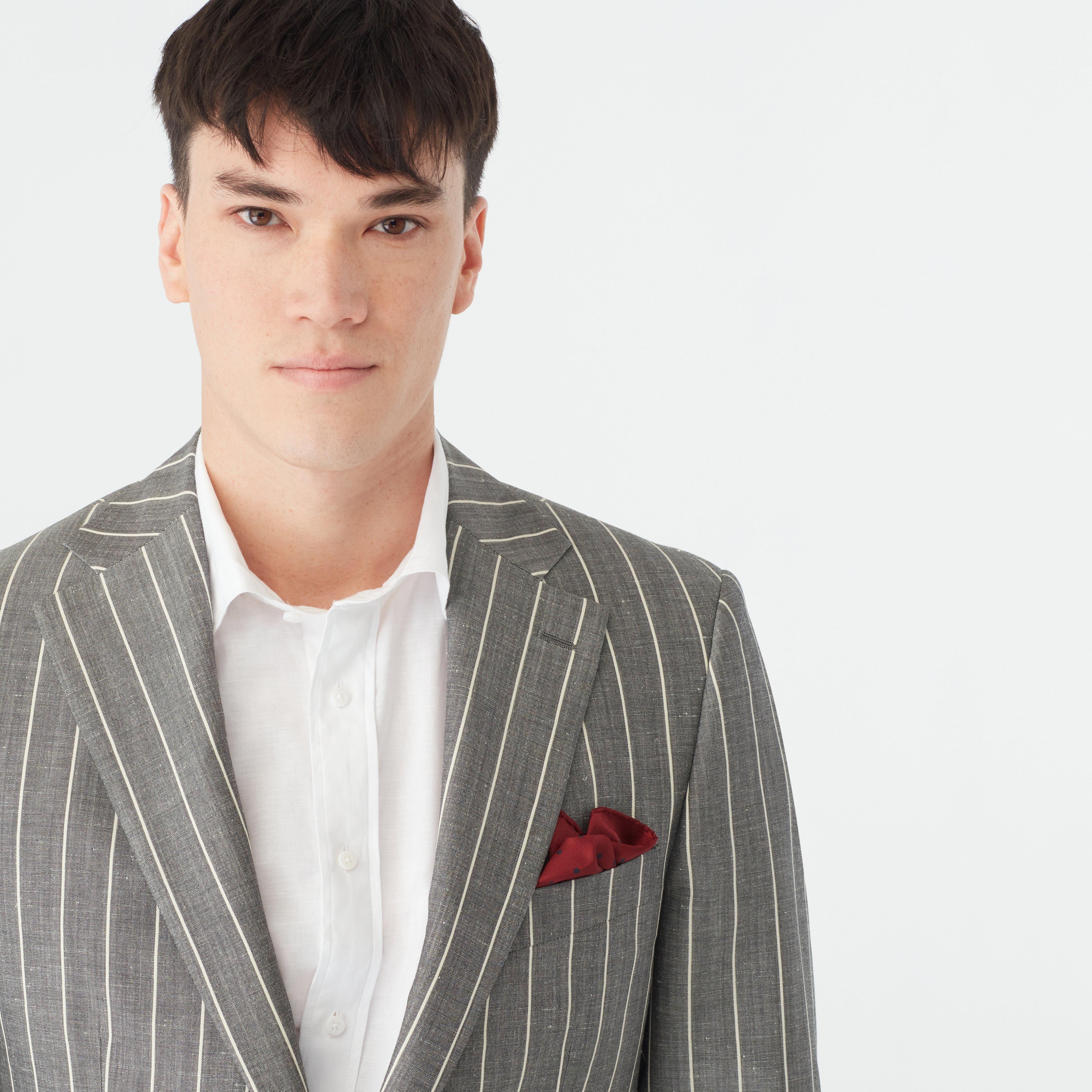 Product thumbnail 6 Gray suit - Striped Design from Spring / Summer Indochino Collection