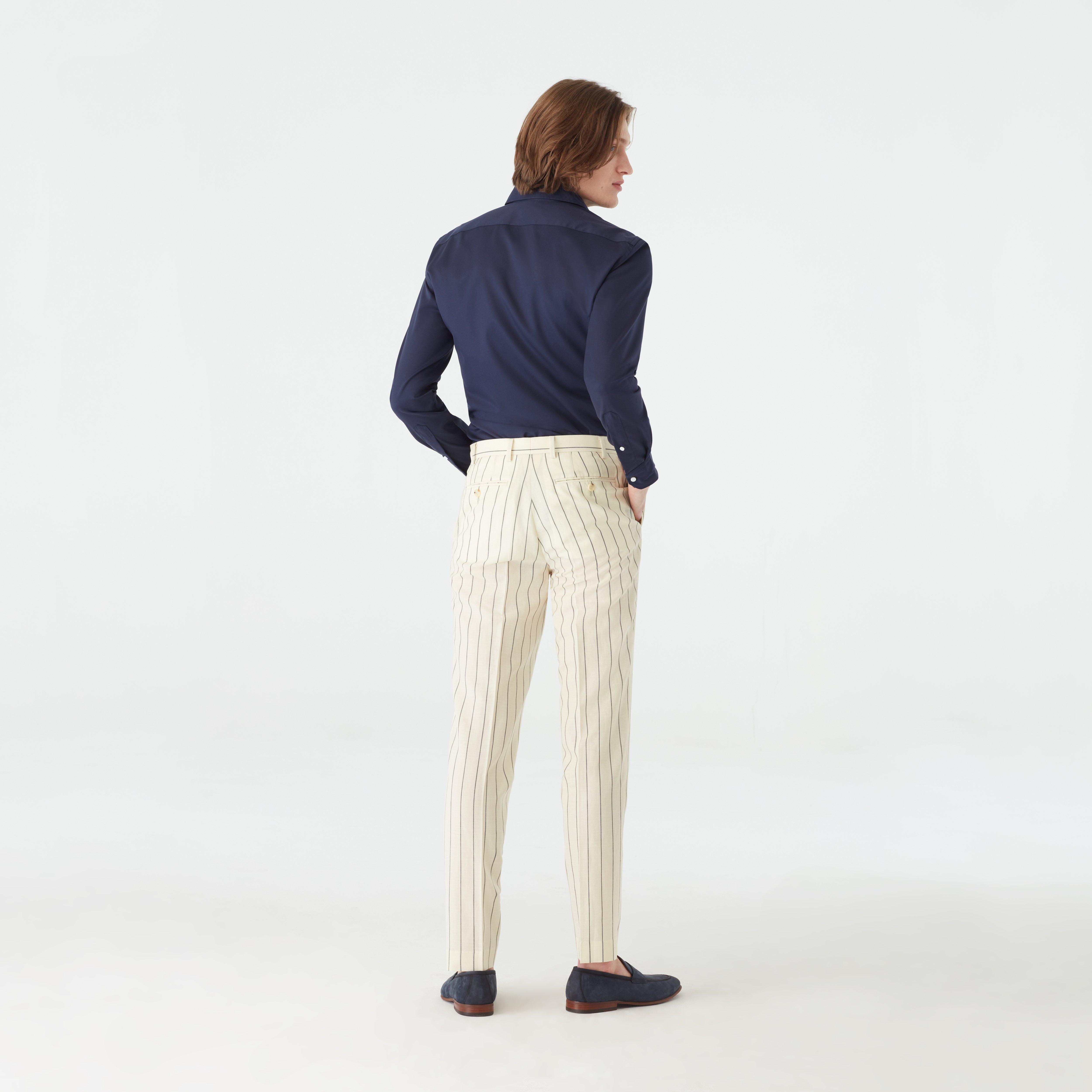 Product thumbnail 2 Ivory pants - Striped Design from Seasonal Indochino Collection