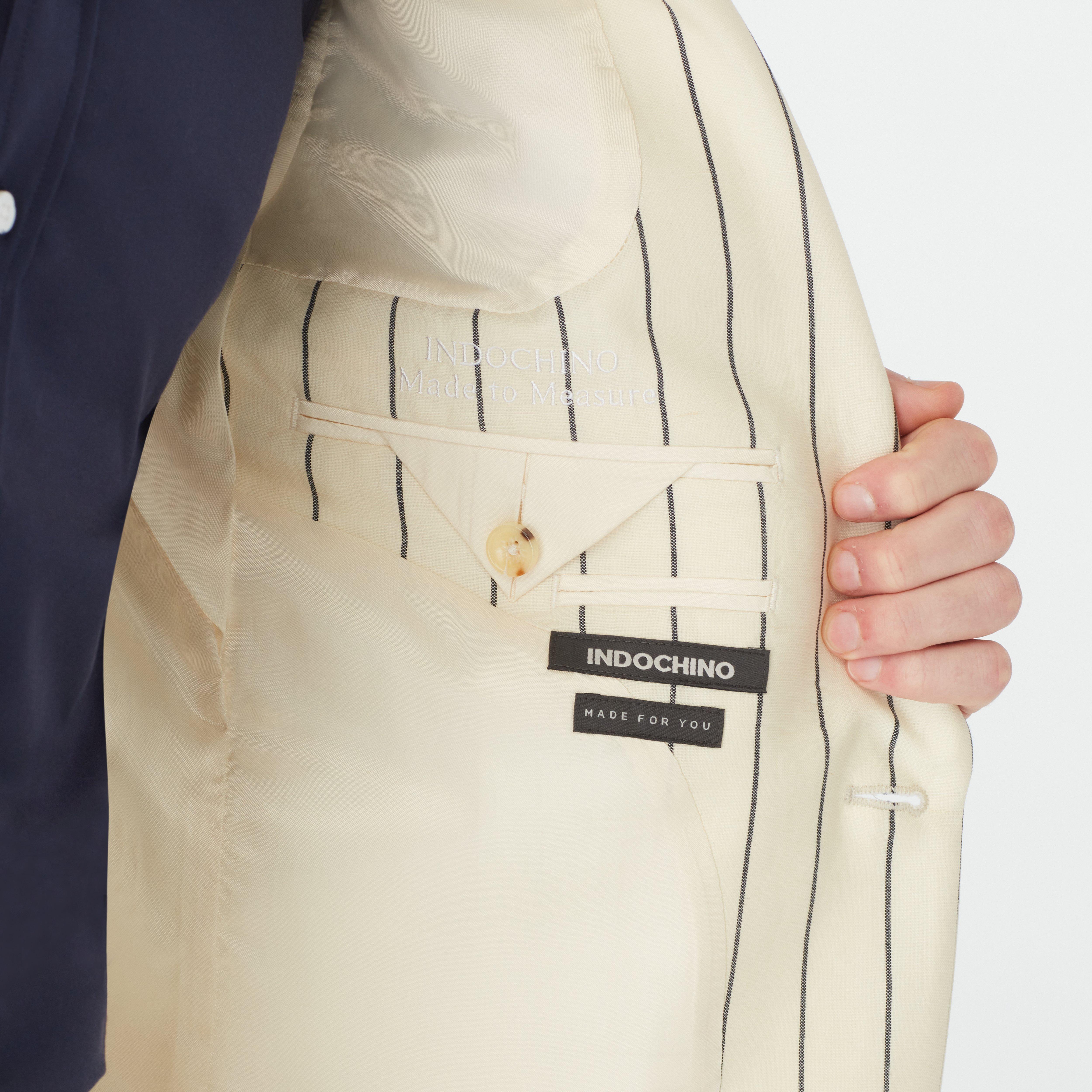 Product thumbnail 5 Ivory suit - Striped Design from Spring / Summer Indochino Collection