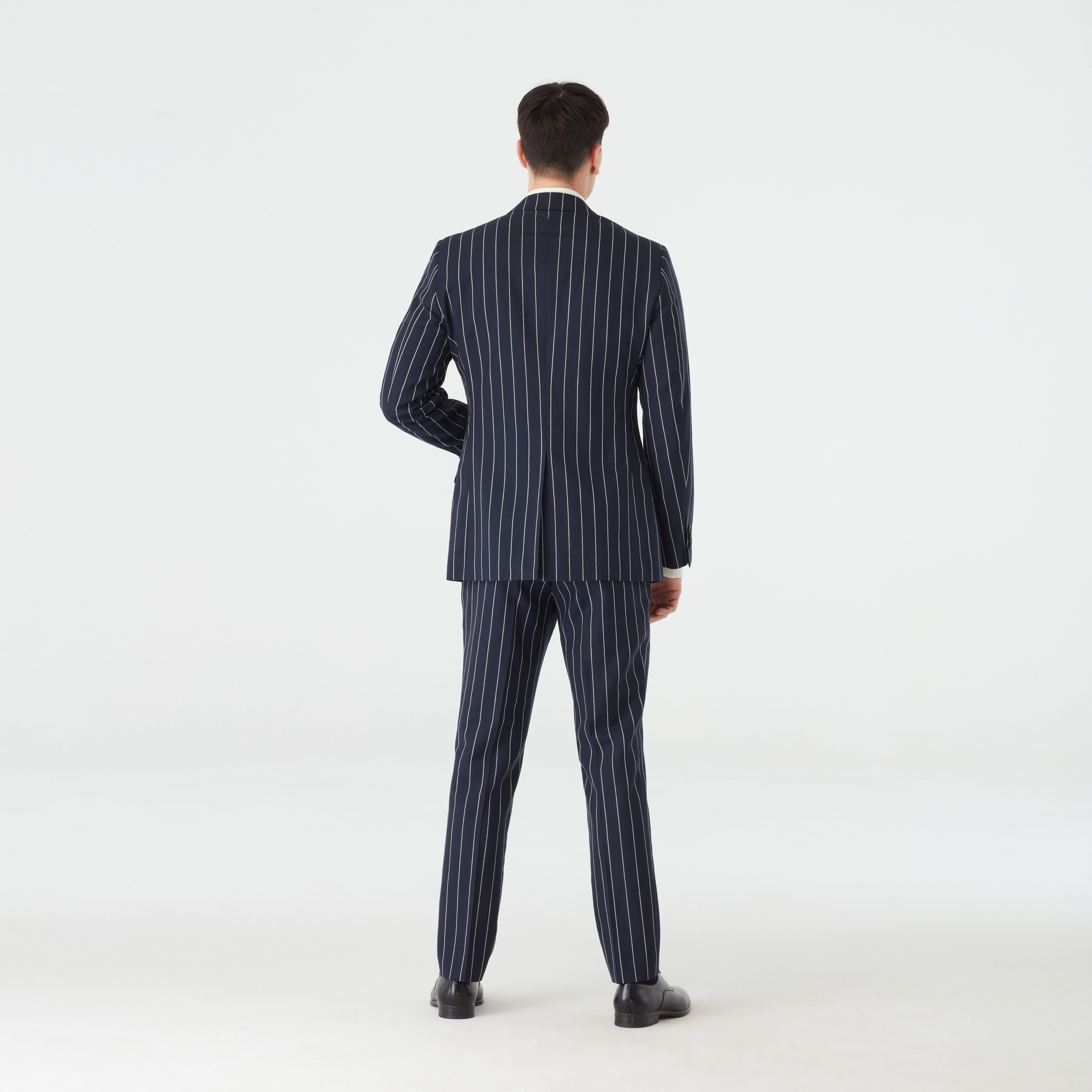 Product thumbnail 2 Navy blazer - Striped Design from Spring / Summer Indochino Collection