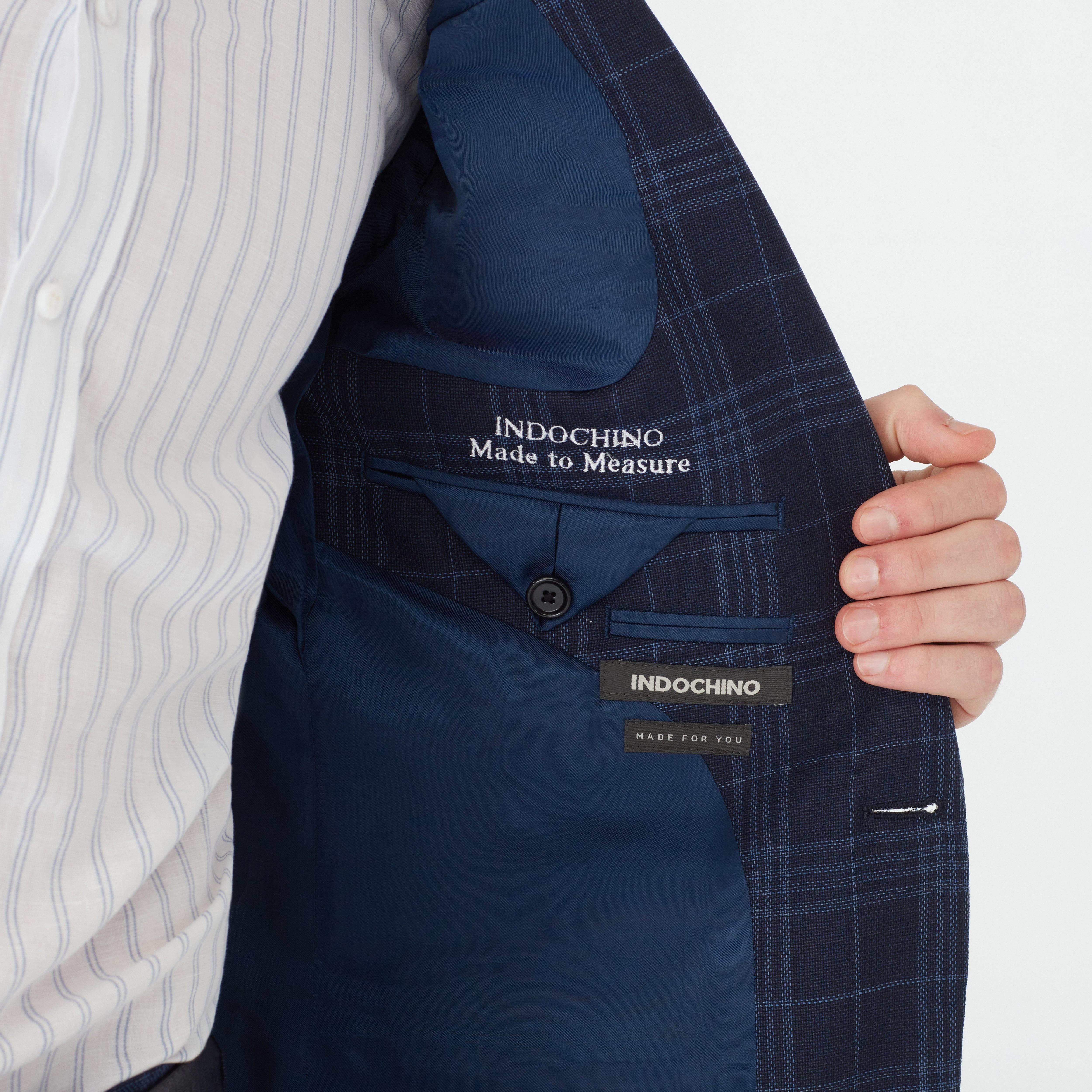Product thumbnail 3 Navy blazer - Plaid Design from Spring / Summer Indochino Collection