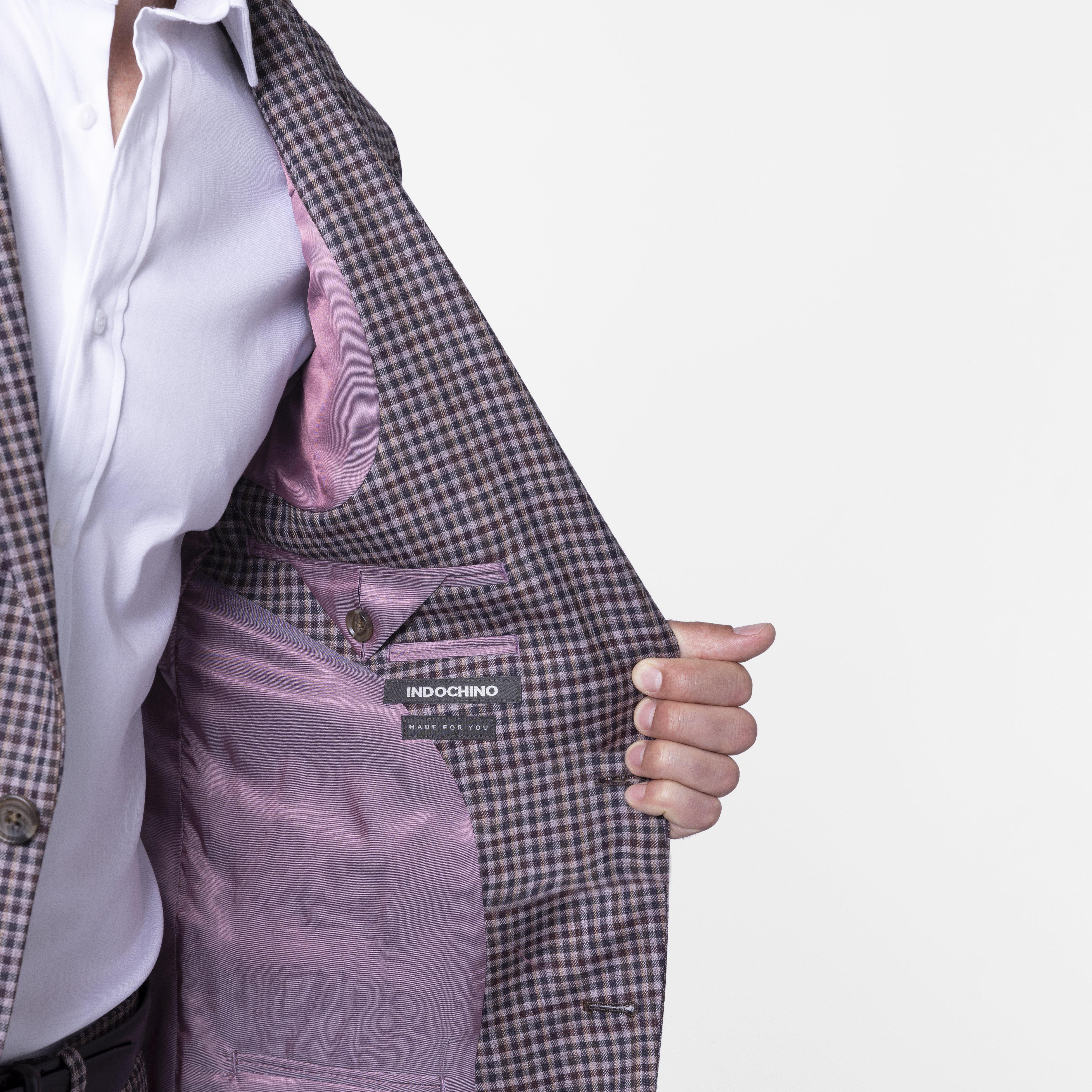 Product thumbnail 5 Pink suit - Checked Design from Seasonal Spring / Summer Indochino Collection