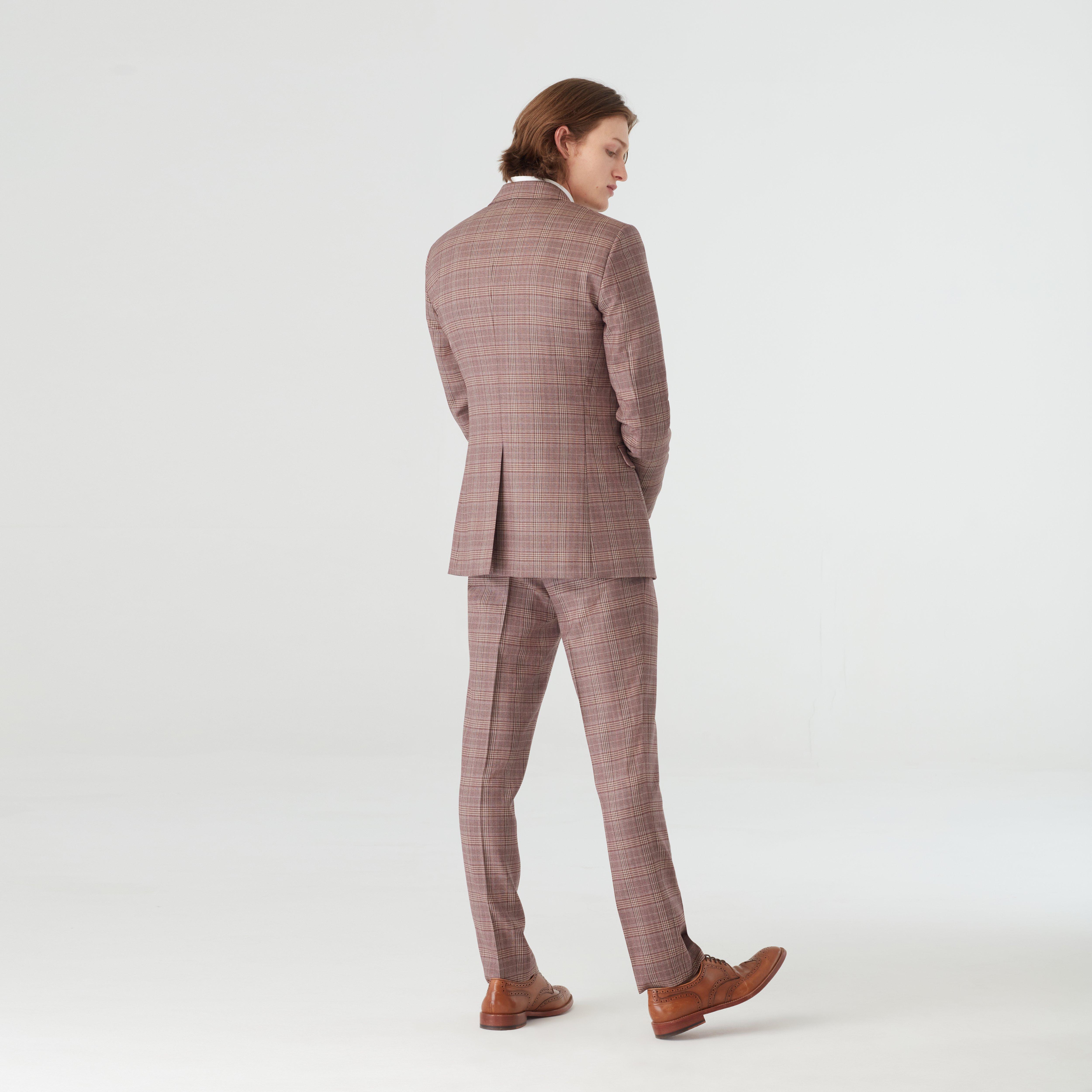 Product thumbnail 2 Pink blazer - Checked Design from Seasonal Indochino Collection