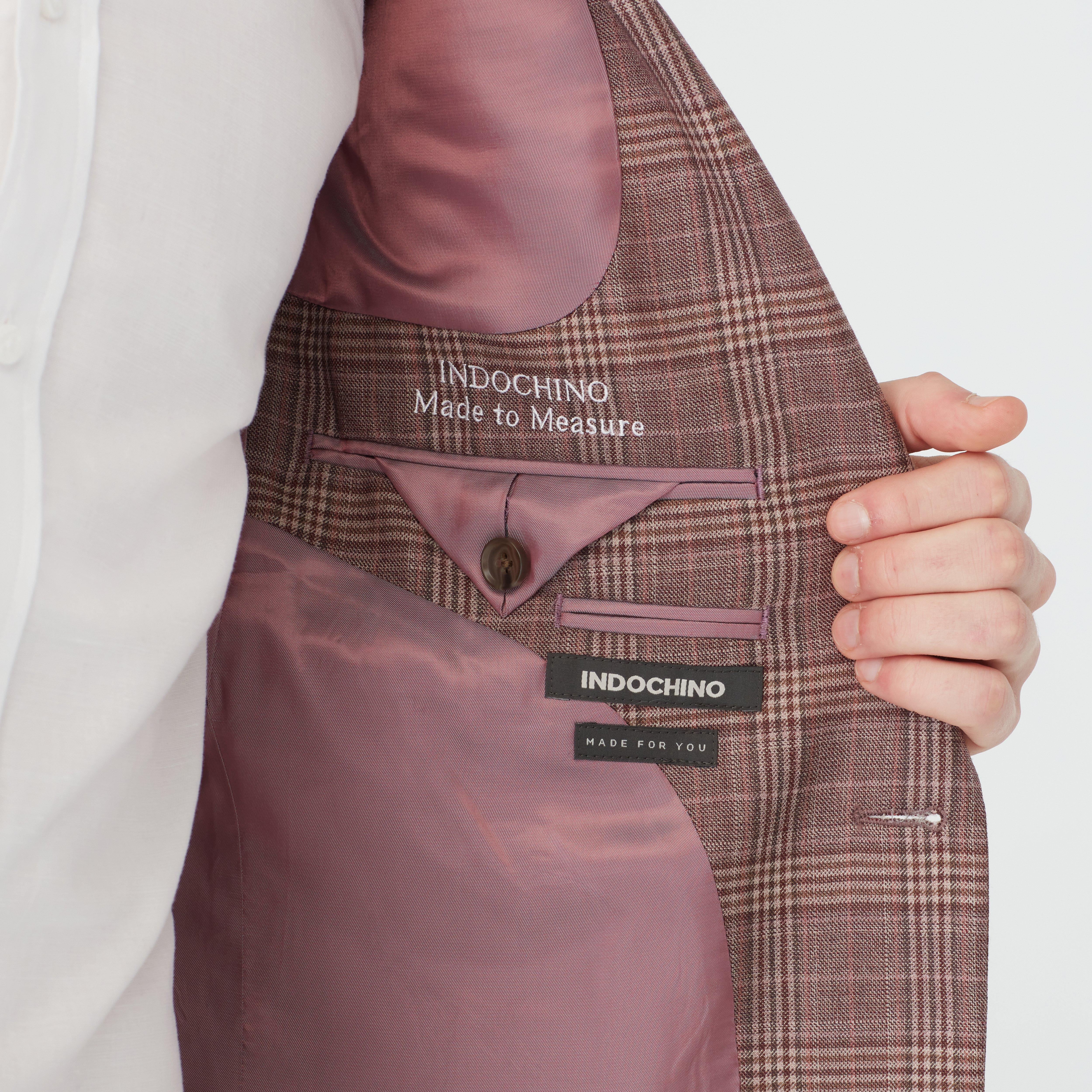Product thumbnail 3 Pink blazer - Checked Design from Seasonal Indochino Collection