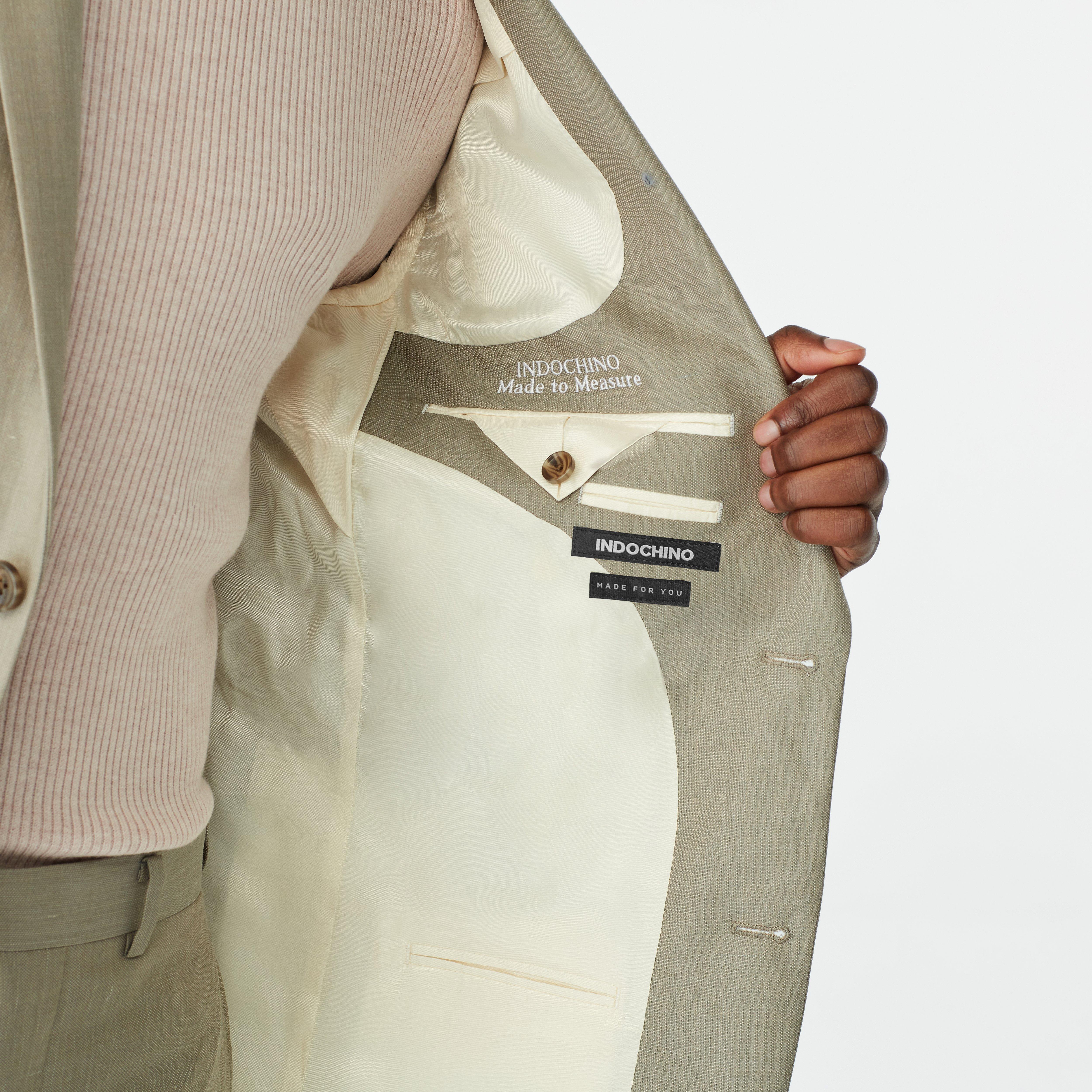 Product thumbnail 3 Green blazer - Solid Design from Spring / Summer Indochino Collection