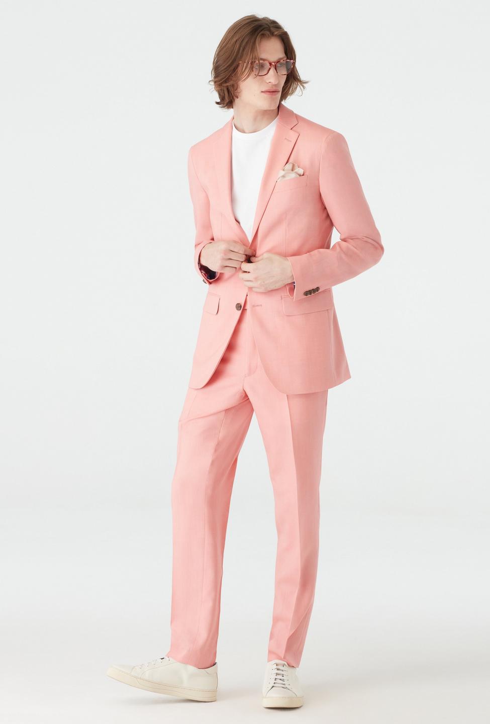 Pink blazer - Solid Design from Seasonal Indochino Collection