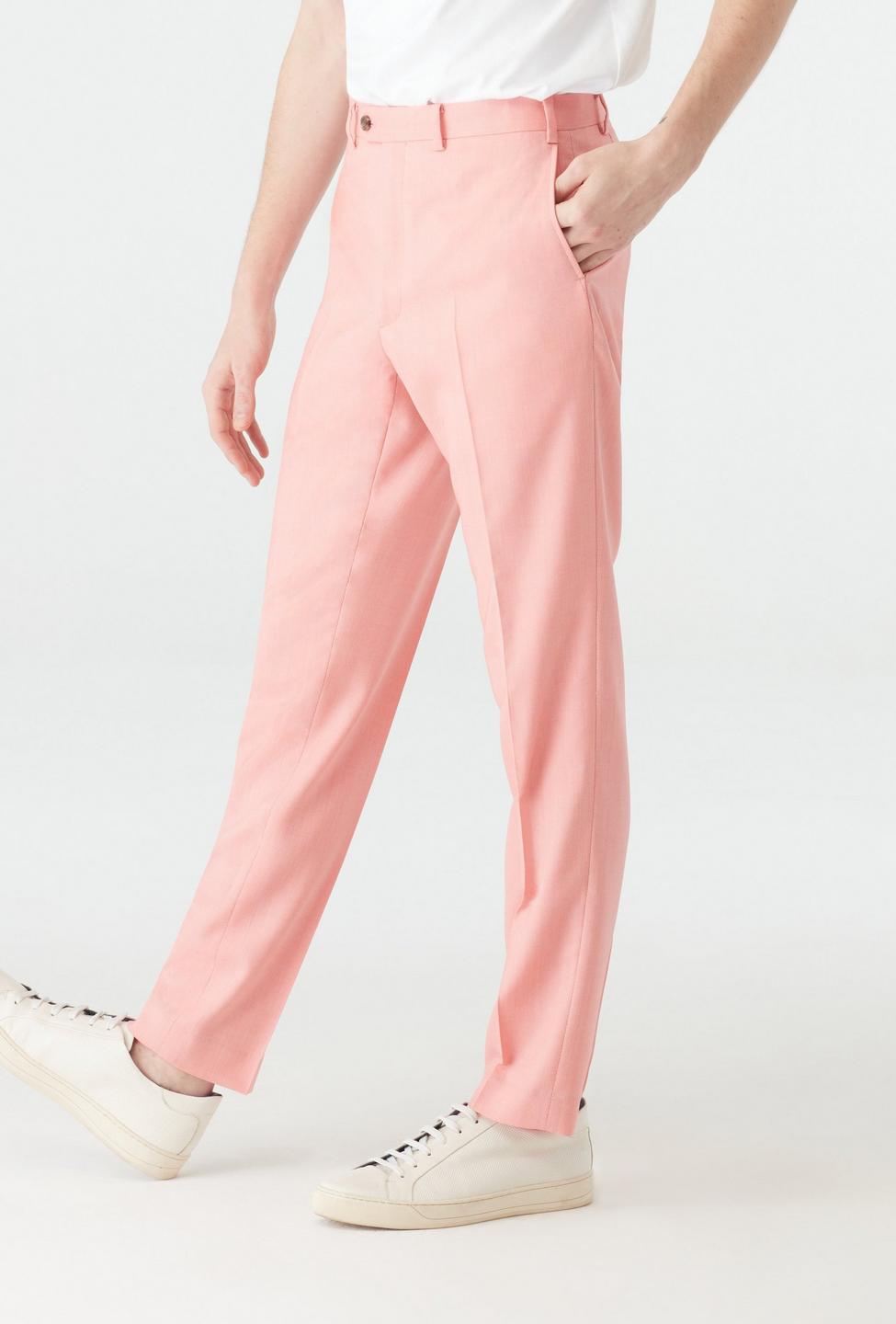 Pink pants - Solid Design from Seasonal Indochino Collection