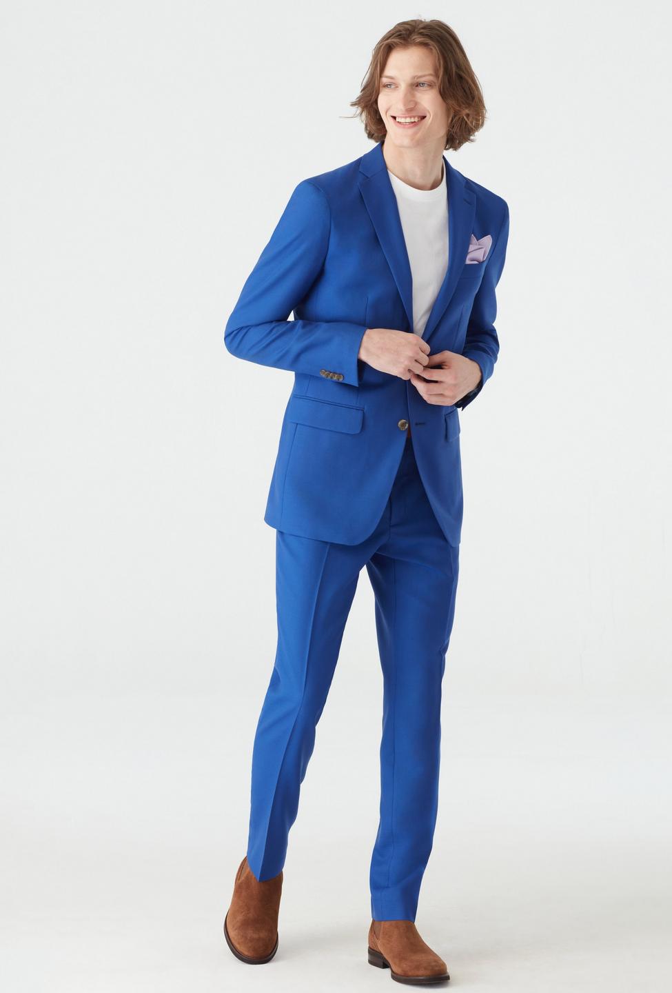 Blue suit - Solid Design from Seasonal Indochino Collection