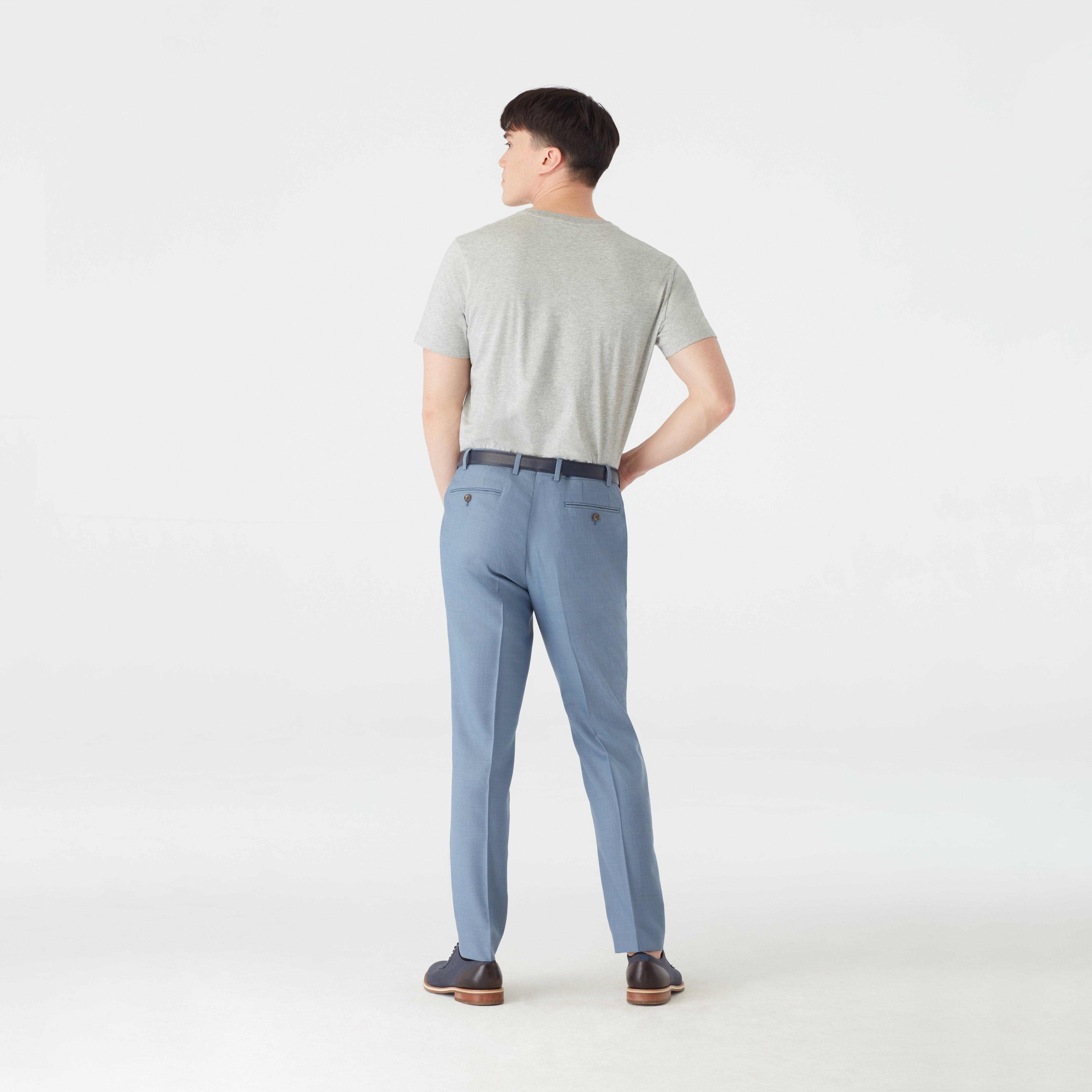 Product thumbnail 2 Blue pants - Solid Design from Seasonal Indochino Collection