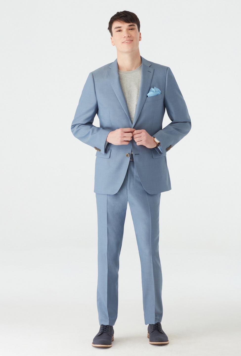 Blue suit - Solid Design from Seasonal Indochino Collection