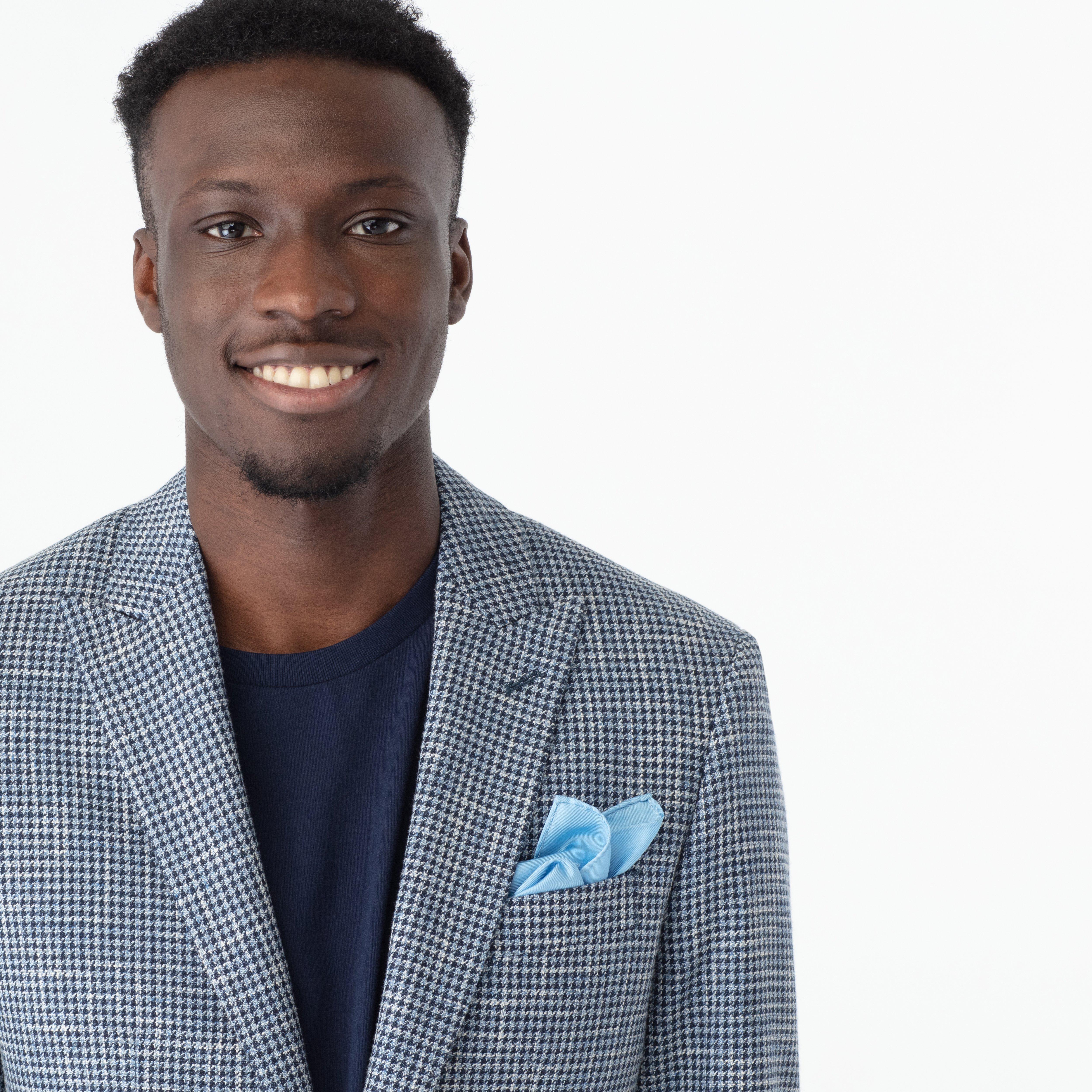 Product thumbnail 4 Blue blazer - Houndstooth Design from Indochino Collection