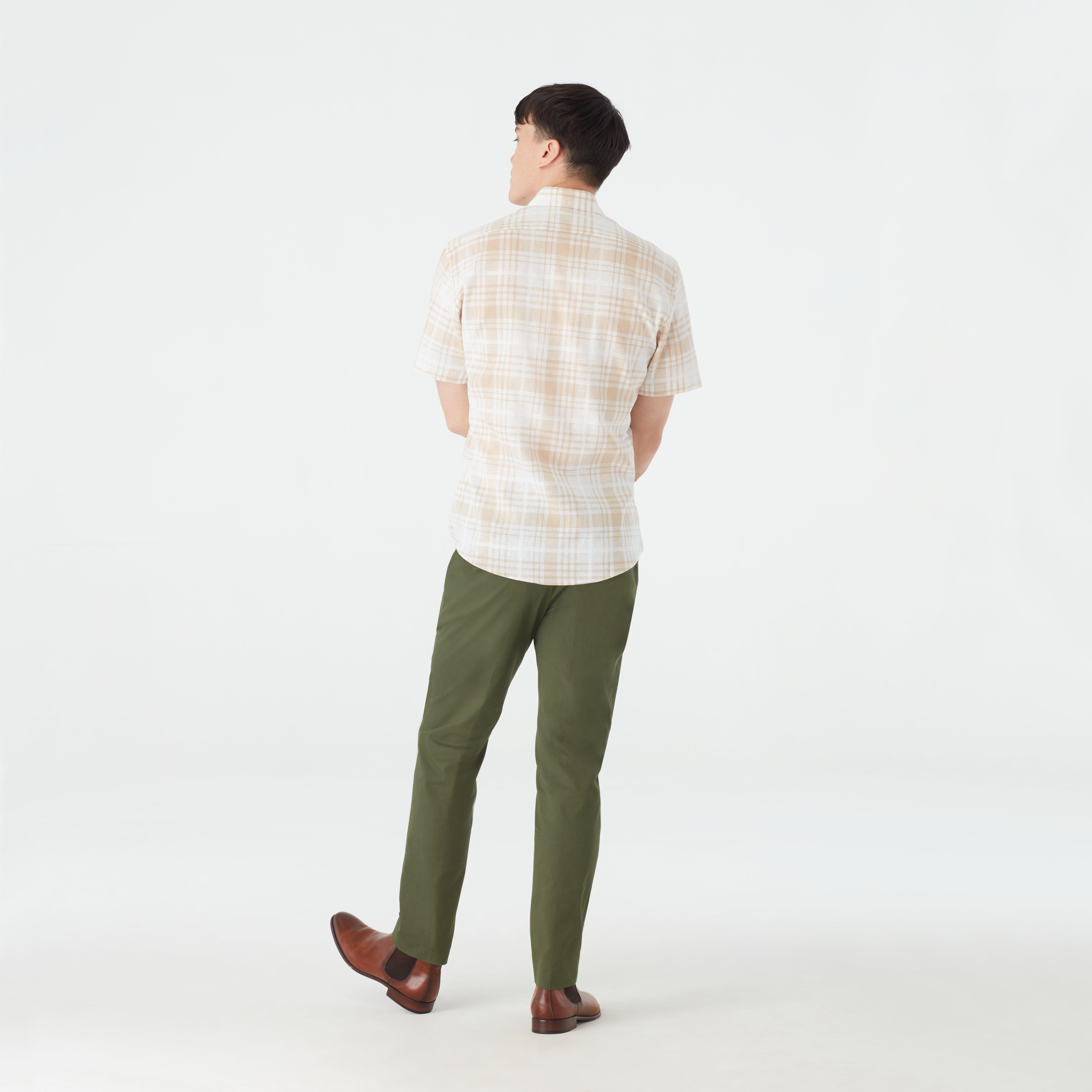 Product thumbnail 2 Khaki shirt - Plaid Design from Seasonal Indochino Collection
