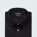 Product thumbnail 1 Black shirt - Hyde Solid Design from Luxury Indochino Collection