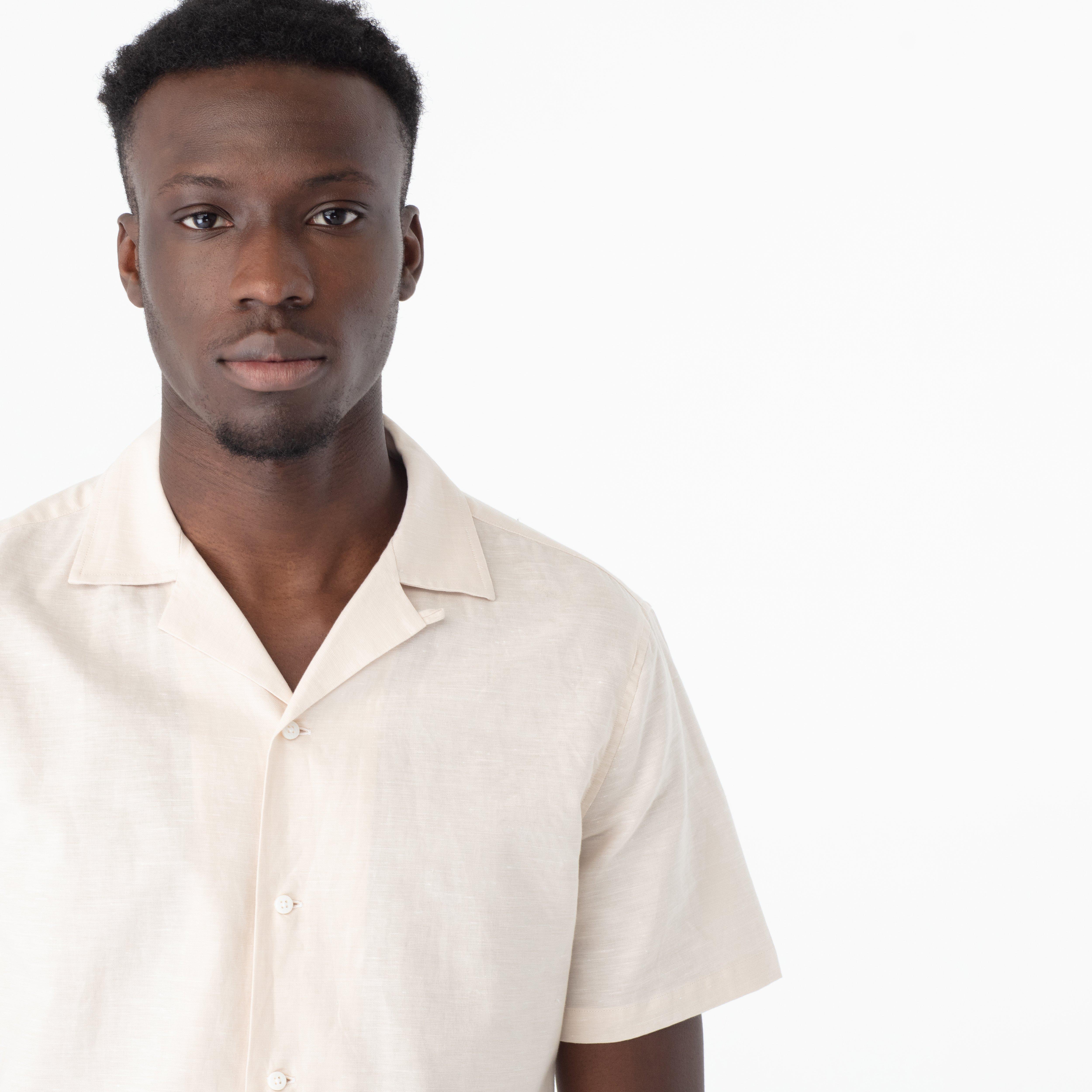 Product thumbnail 3 Khaki campshirt - Sudbury Solid Design from Indochino Collection