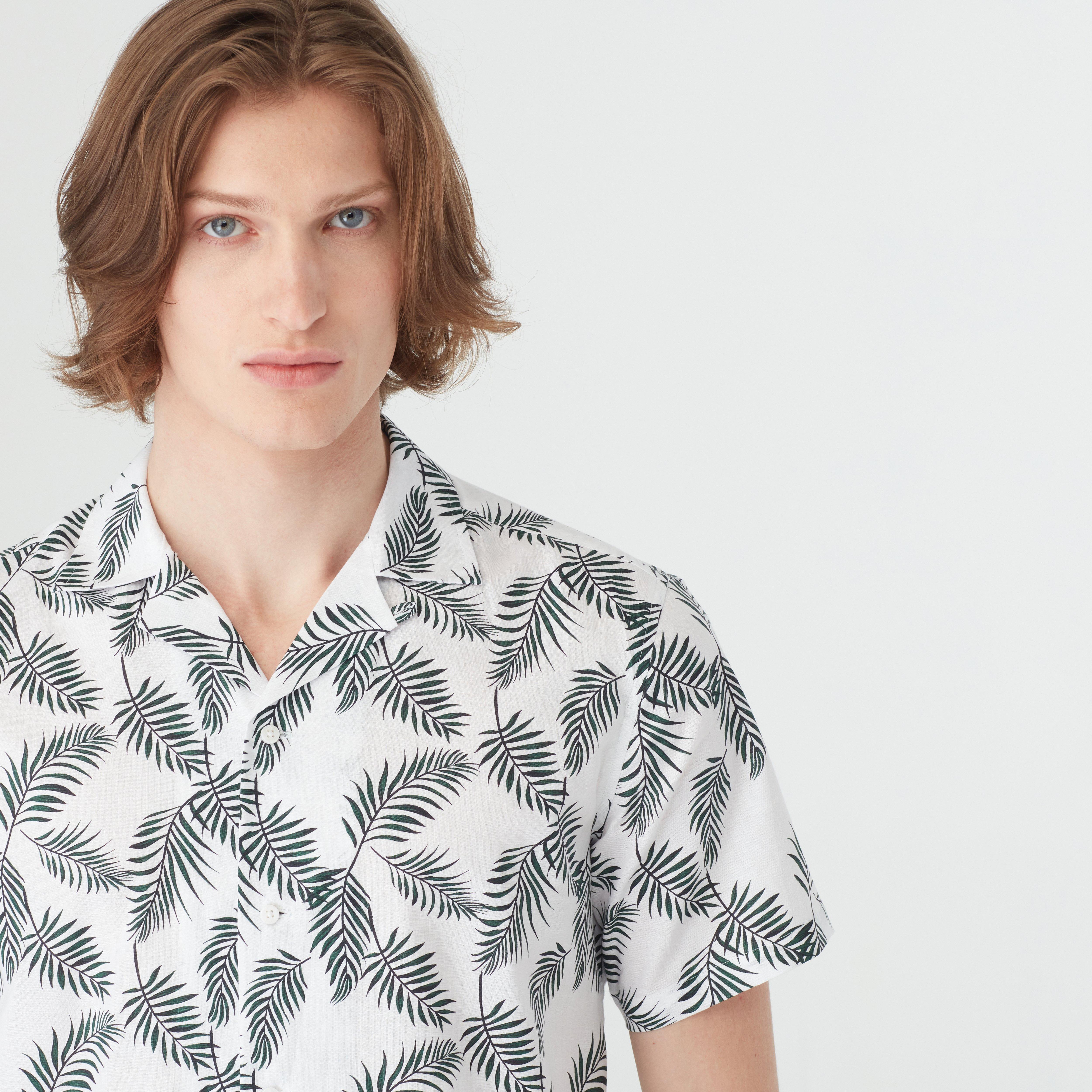 Product thumbnail 3 Green campshirt - Seaham Pattern Design from Seasonal Indochino Collection