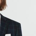 Product thumbnail 5 Navy suit - Hampton Plaid Design from Premium Indochino Collection
