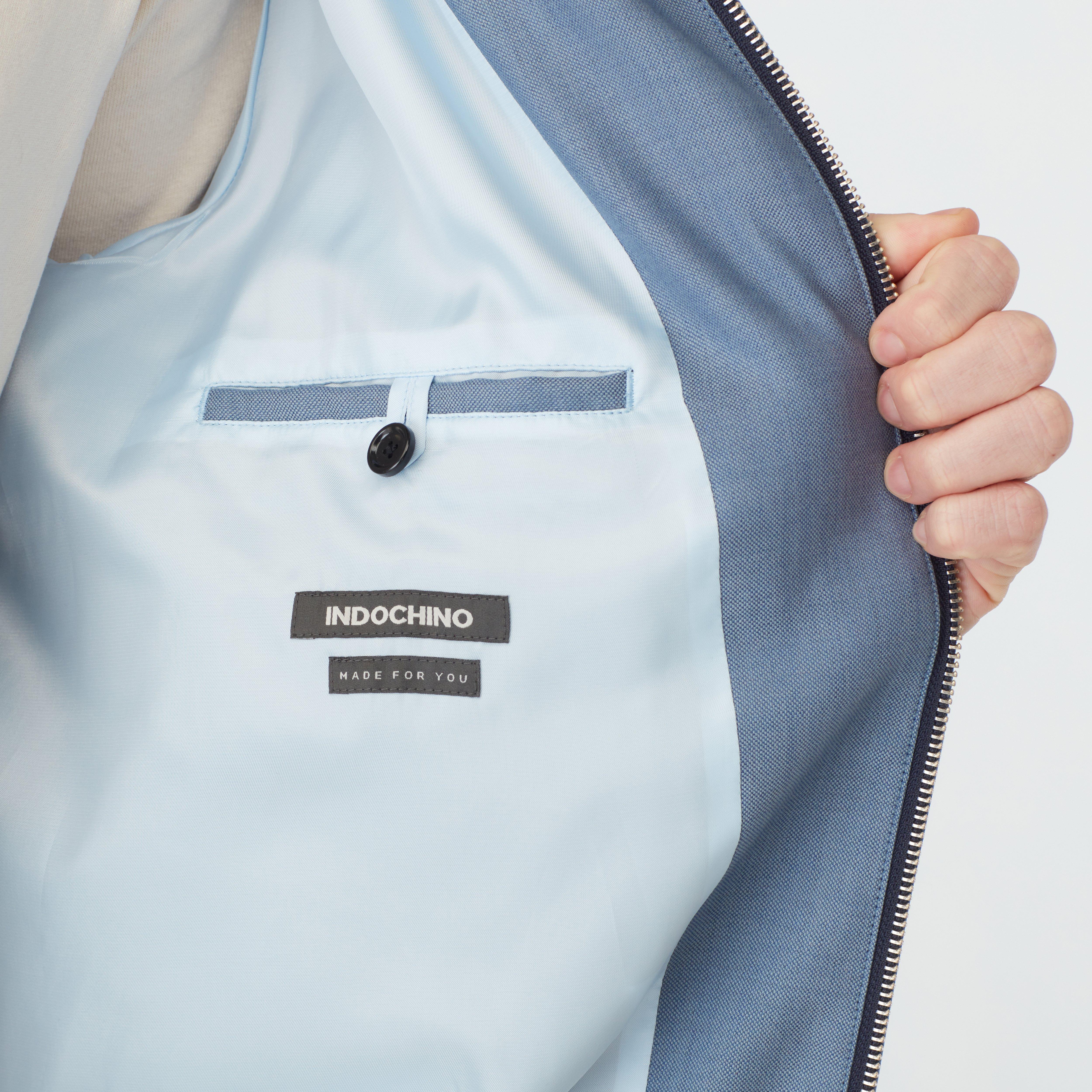 Product thumbnail 3 Blue bomberjacket - Solid Design from Seasonal Indochino Collection