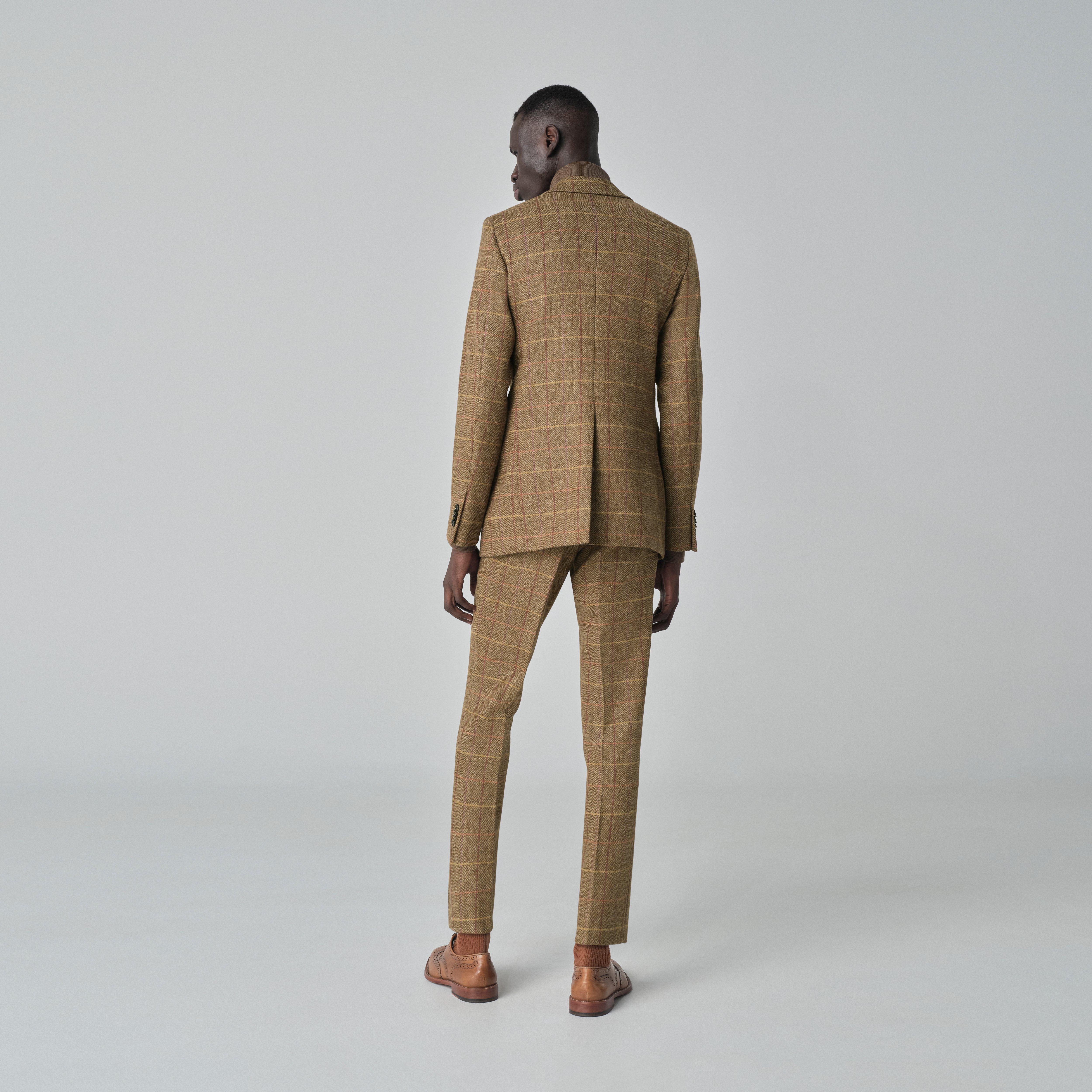 Product thumbnail 2 Brown suit - Belford Checked Design from british Spring / Summer Indochino Collection