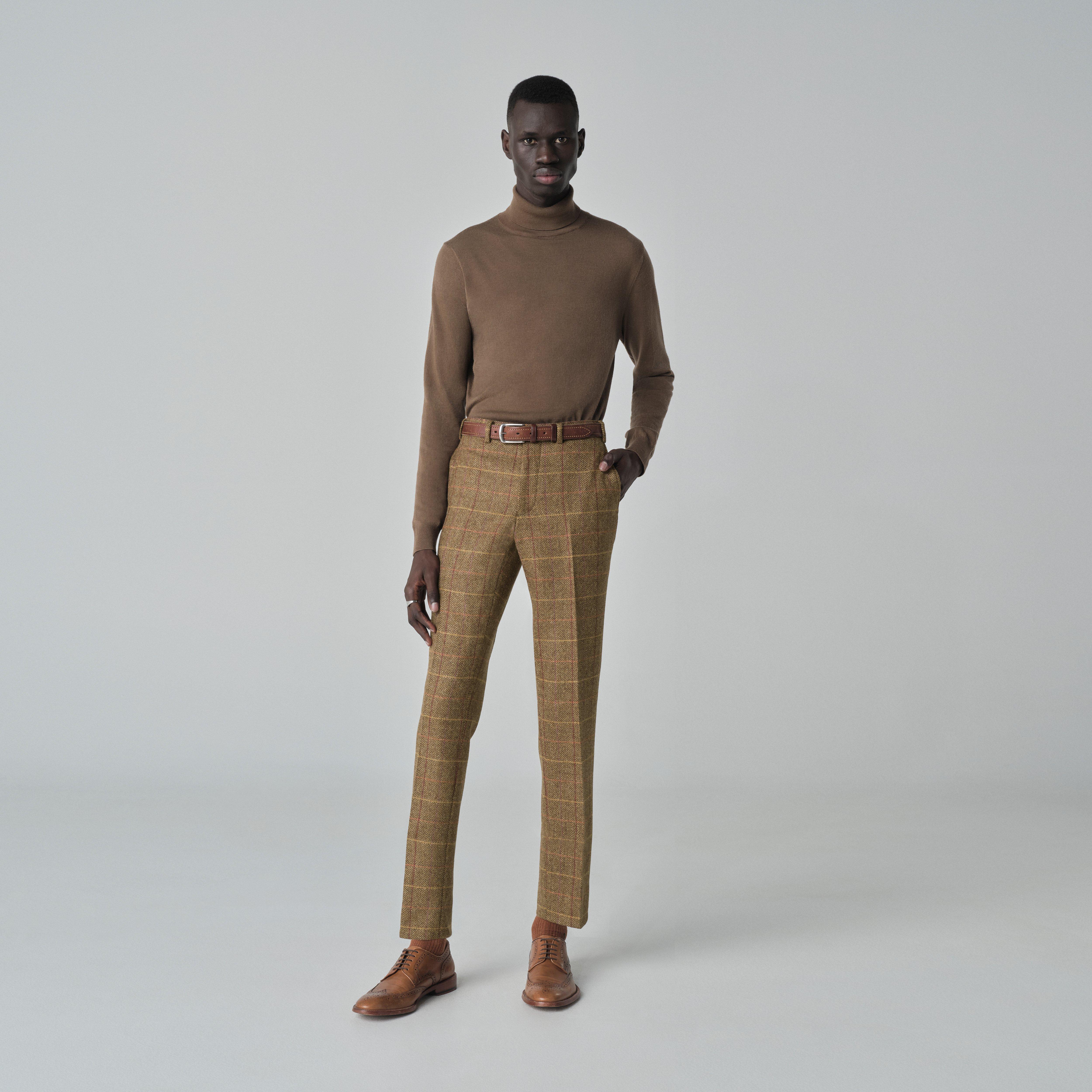 Product thumbnail 3 Brown suit - Belford Checked Design from british Spring / Summer Indochino Collection
