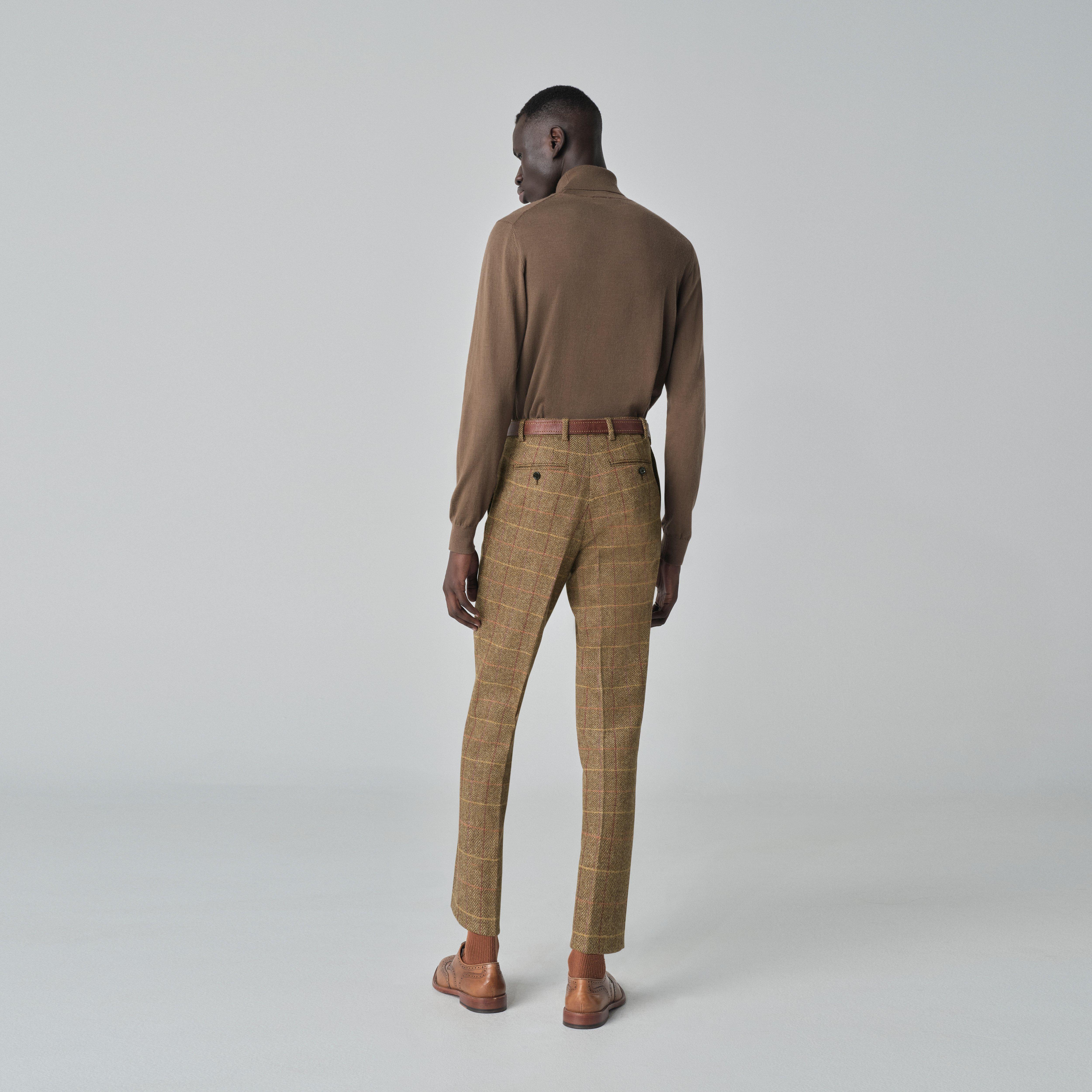 Product thumbnail 4 Brown suit - Belford Checked Design from british Spring / Summer Indochino Collection