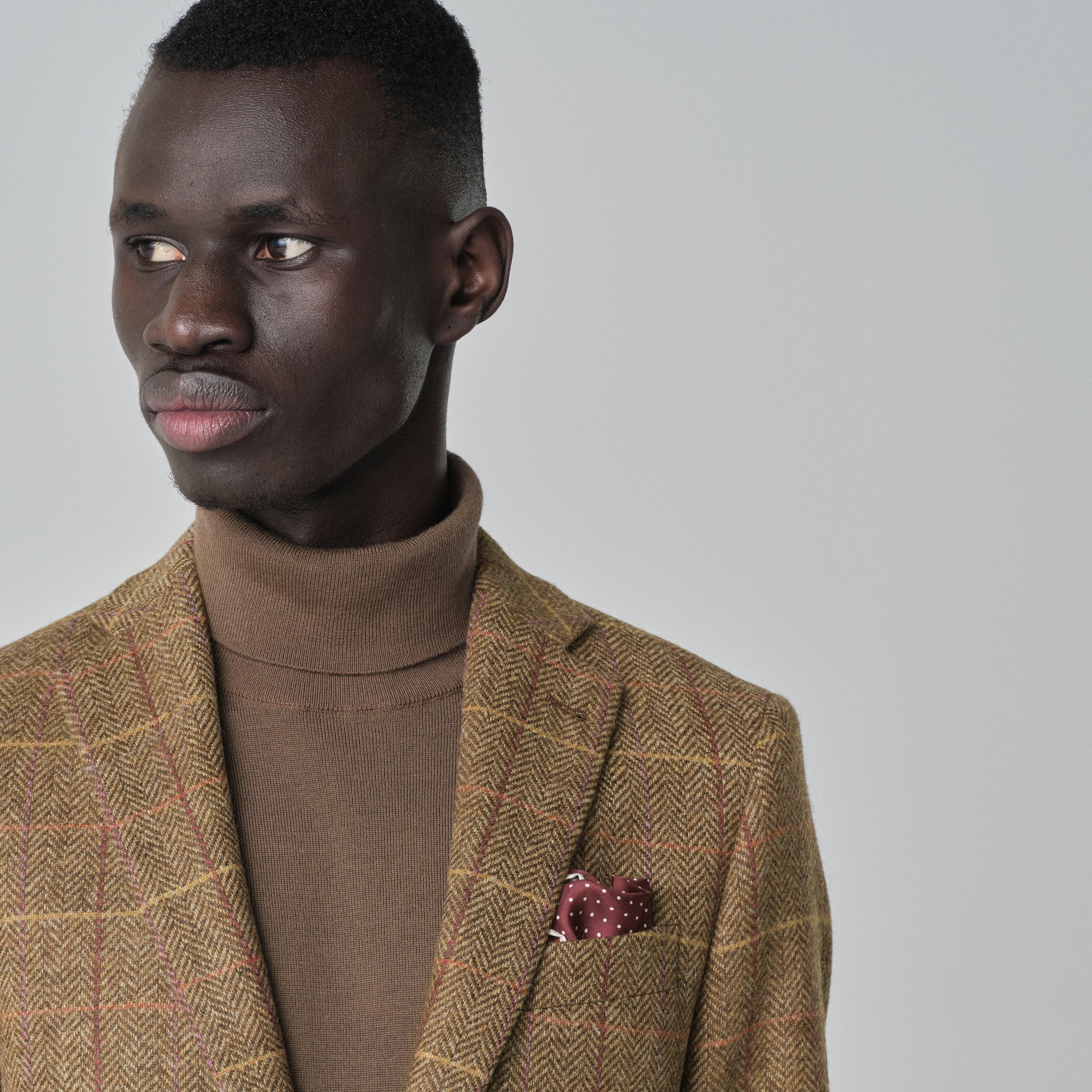 Product thumbnail 6 Brown suit - Belford Checked Design from british Spring / Summer Indochino Collection