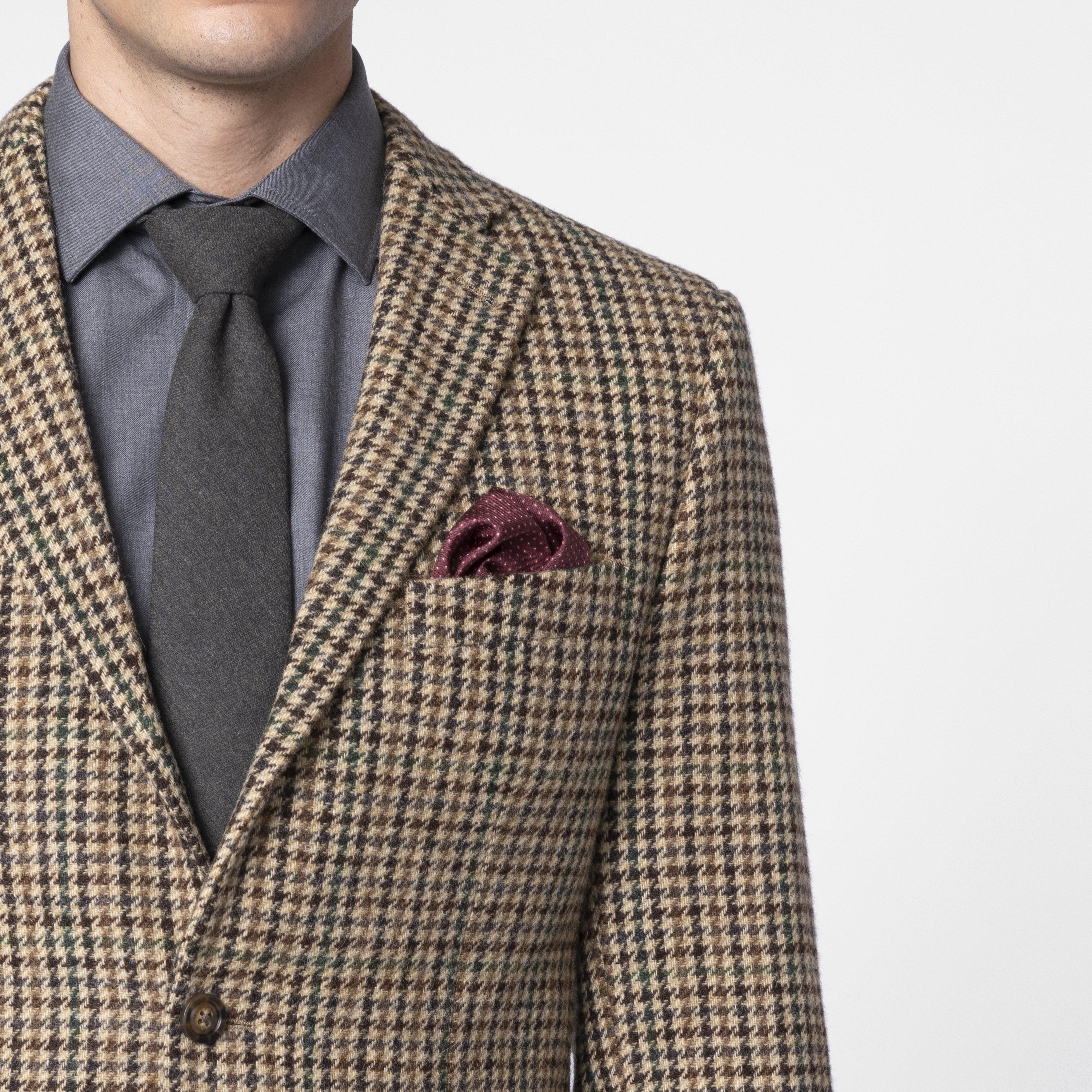Product thumbnail 5 Green suit - Belford Houndstooth Design from british Indochino Collection