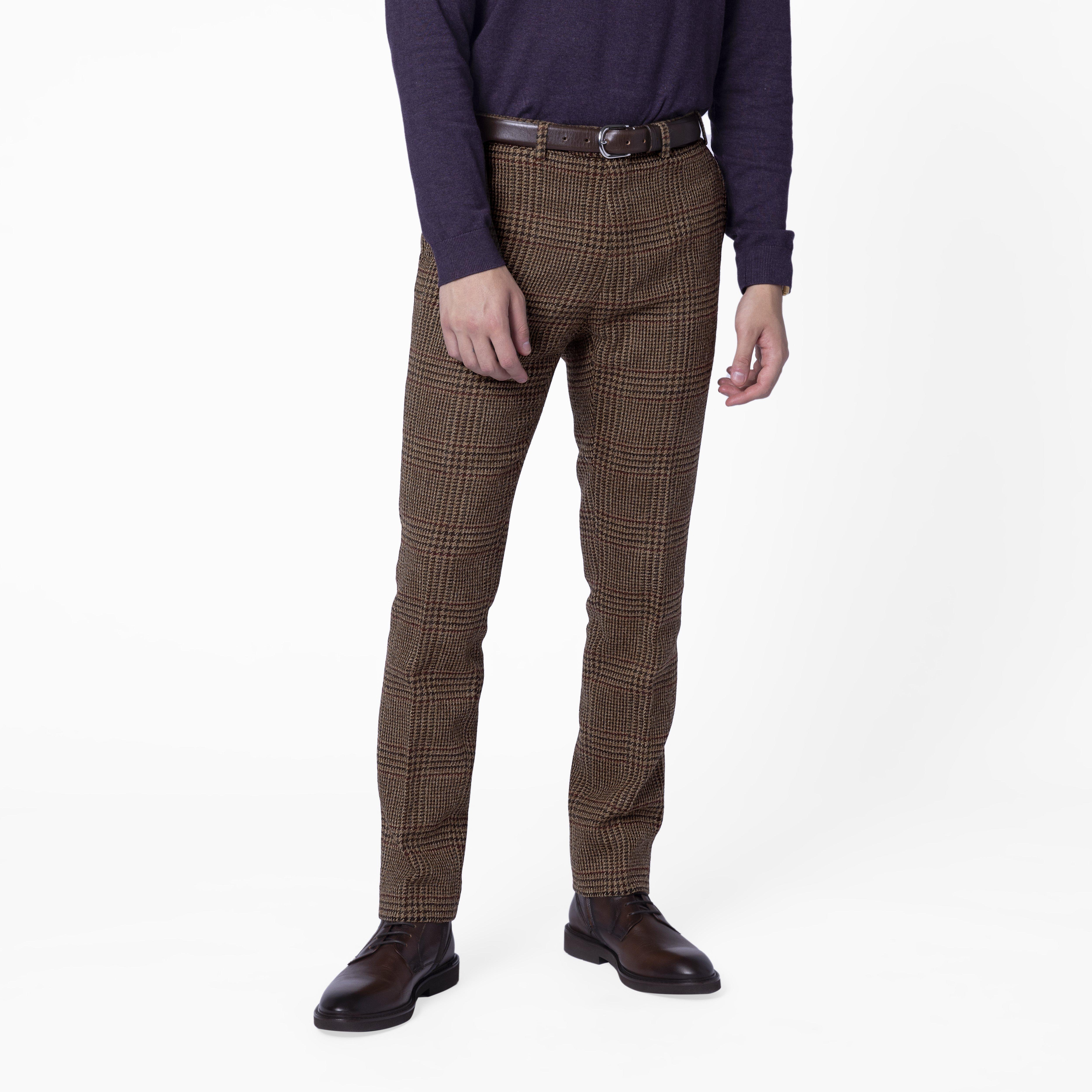 Product thumbnail 3 Burgundy suit - Belford Plaid Design from british Indochino Collection