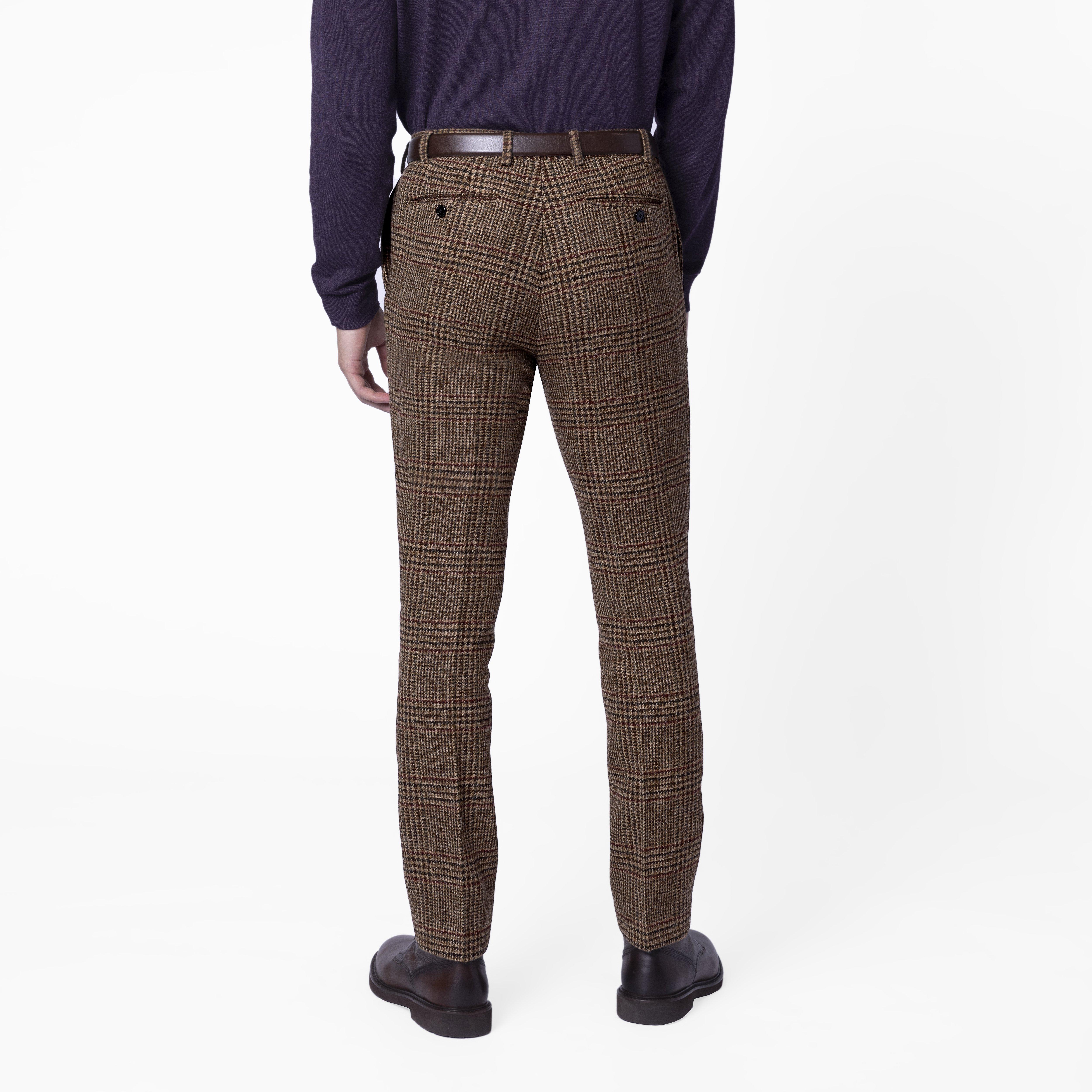 Product thumbnail 4 Burgundy suit - Belford Plaid Design from british Indochino Collection