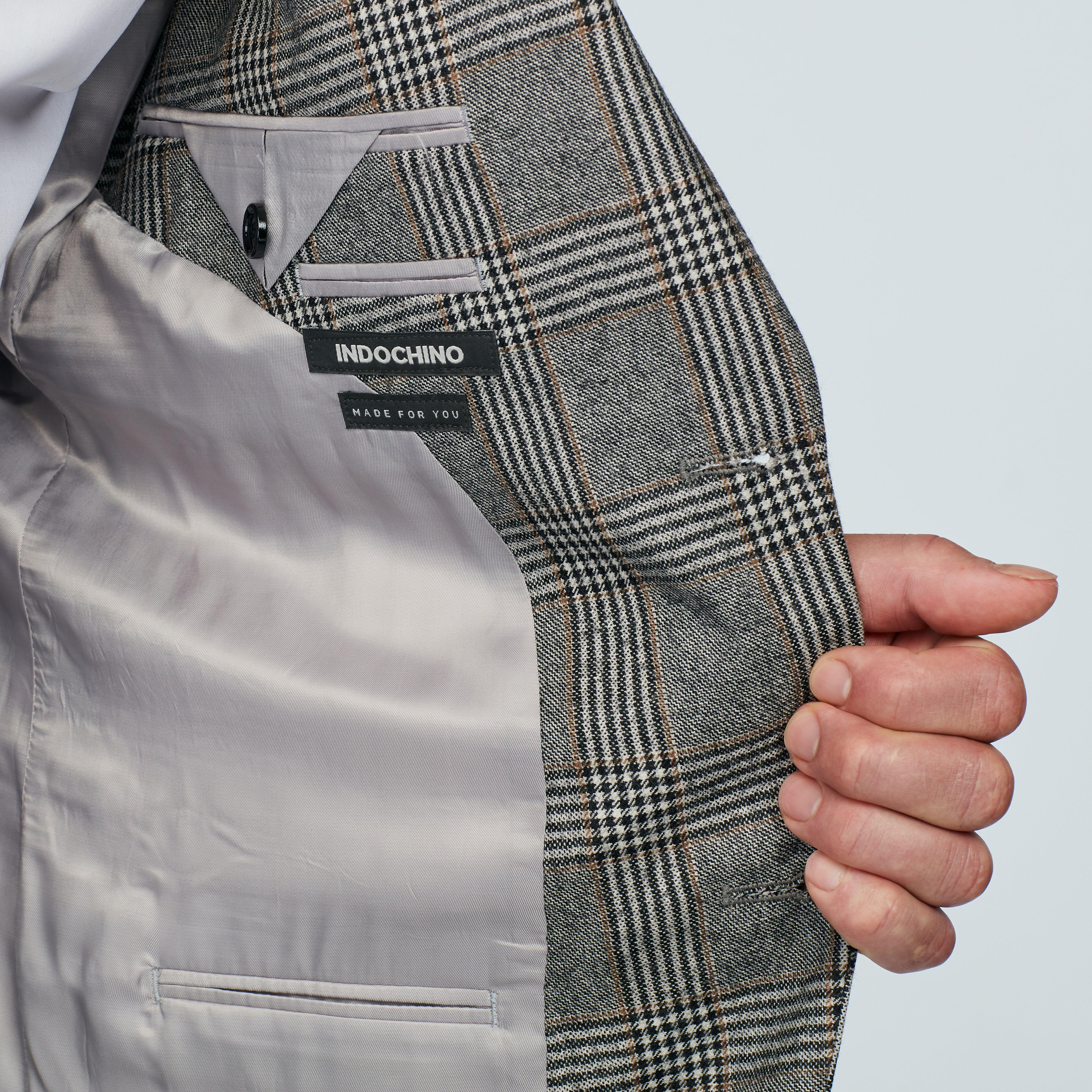 Product thumbnail 5 Gray suit - Checked Design from Seasonal Indochino Collection