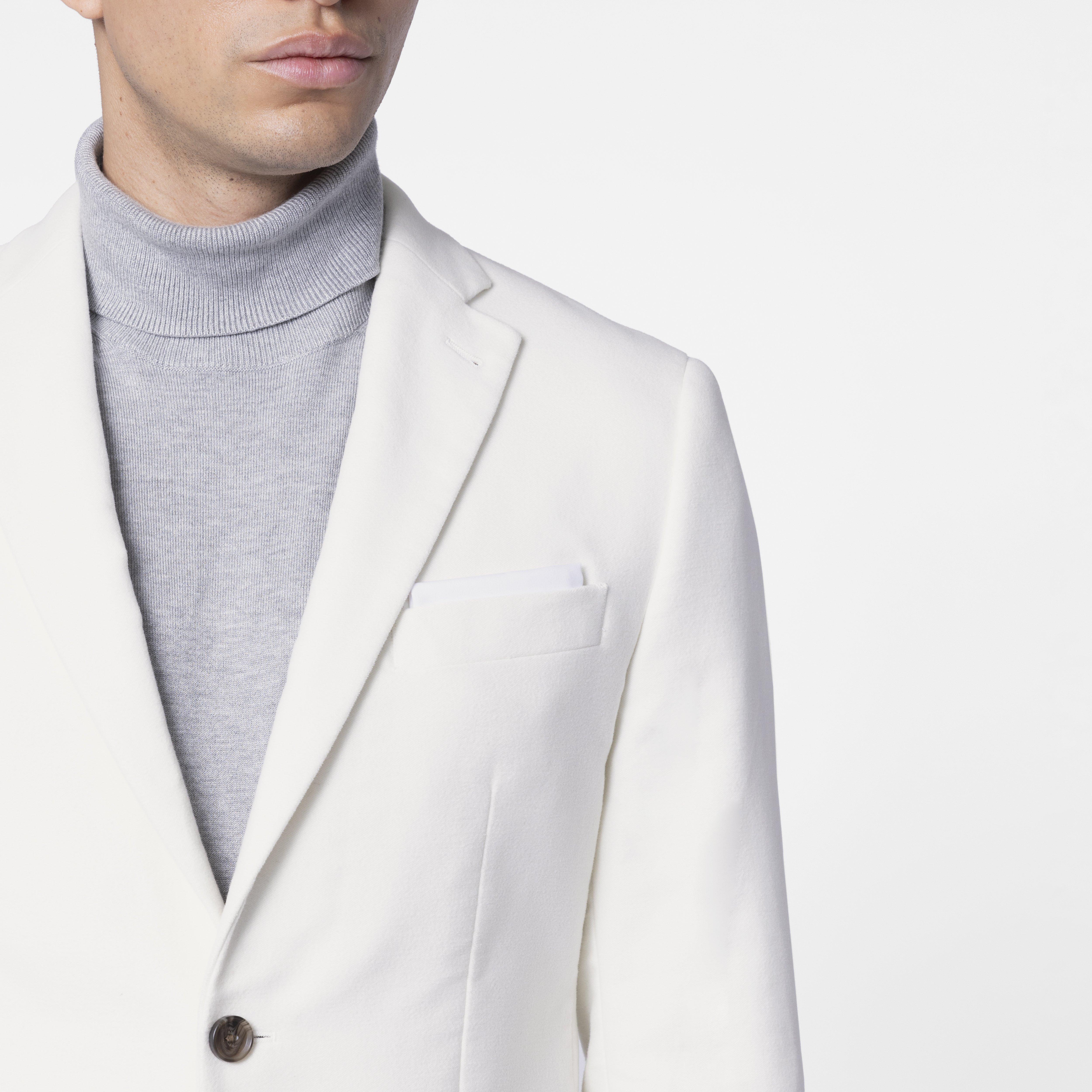 Product thumbnail 3 Cream blazer - Solid Design from Indochino Collection