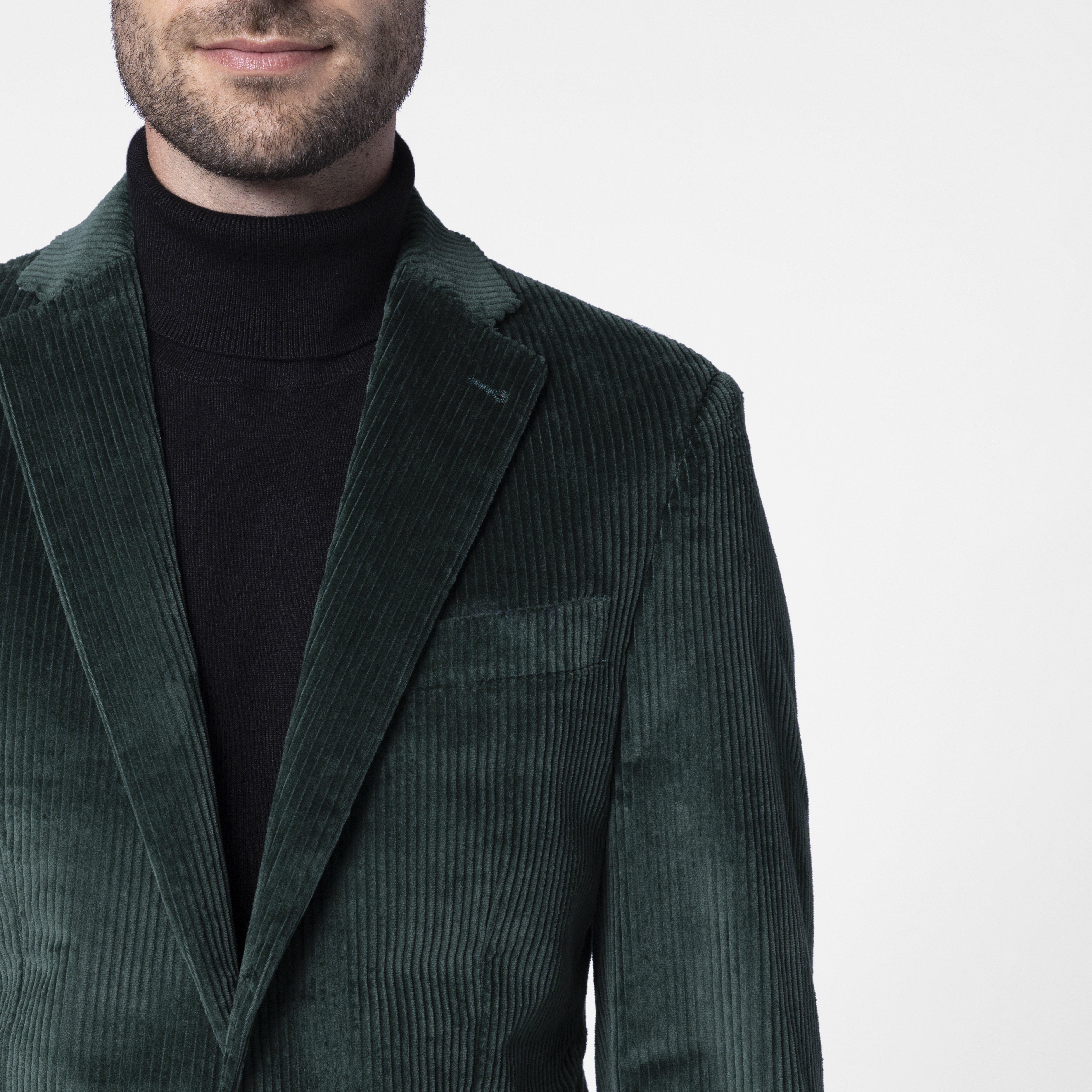 Product thumbnail 3 Green blazer - Greenwich Solid Design from Fall / Winter Indochino Collection