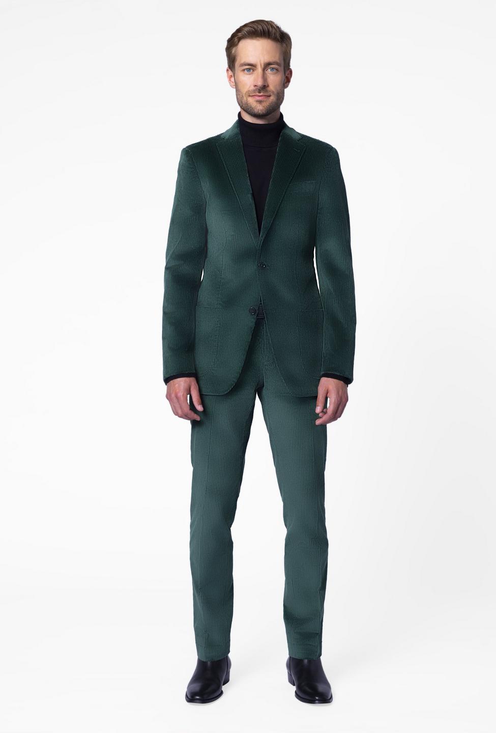 Green suit - Solid Design from Indochino Collection