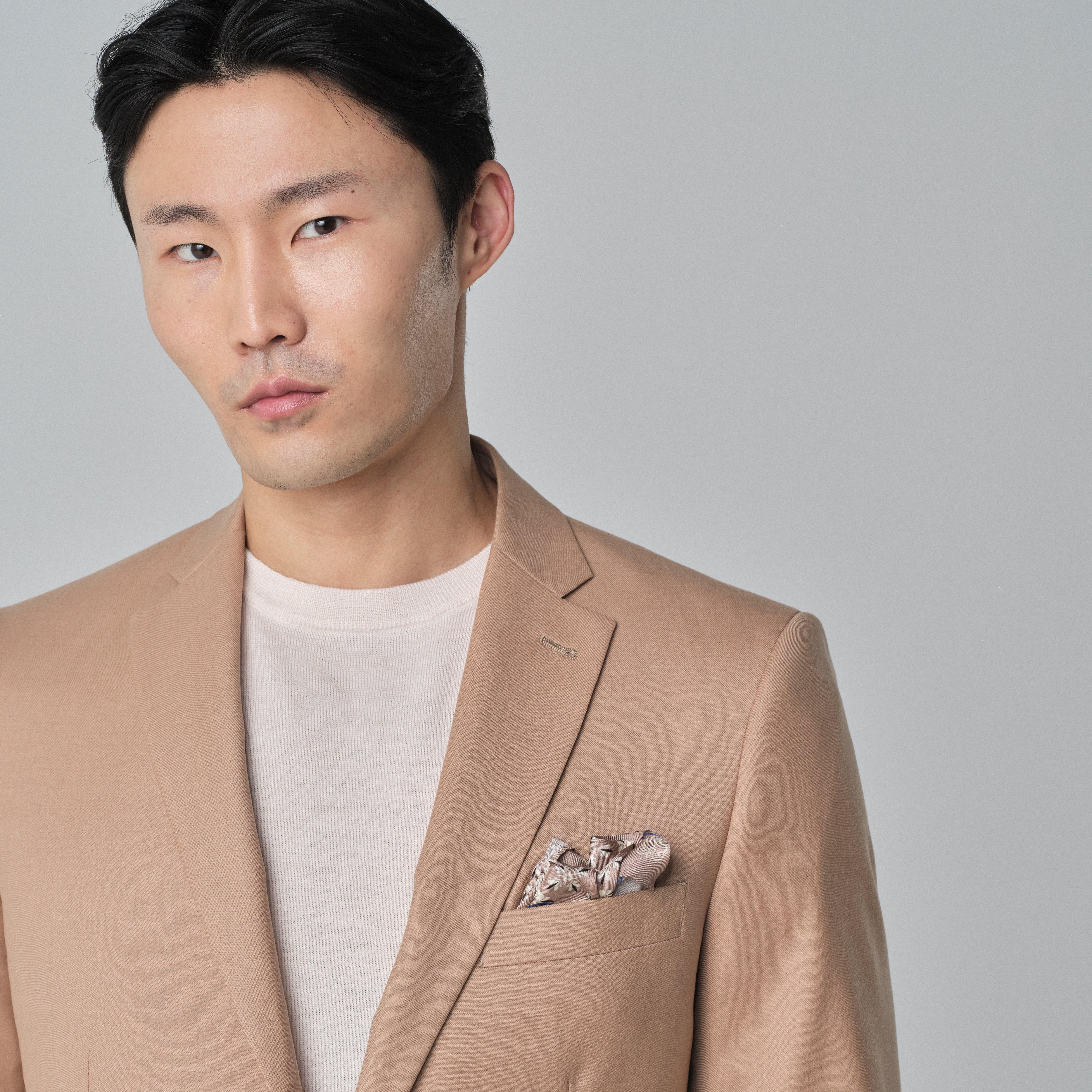 Product thumbnail 4 Camel blazer - Harrogate Solid Design from Luxury Indochino Collection