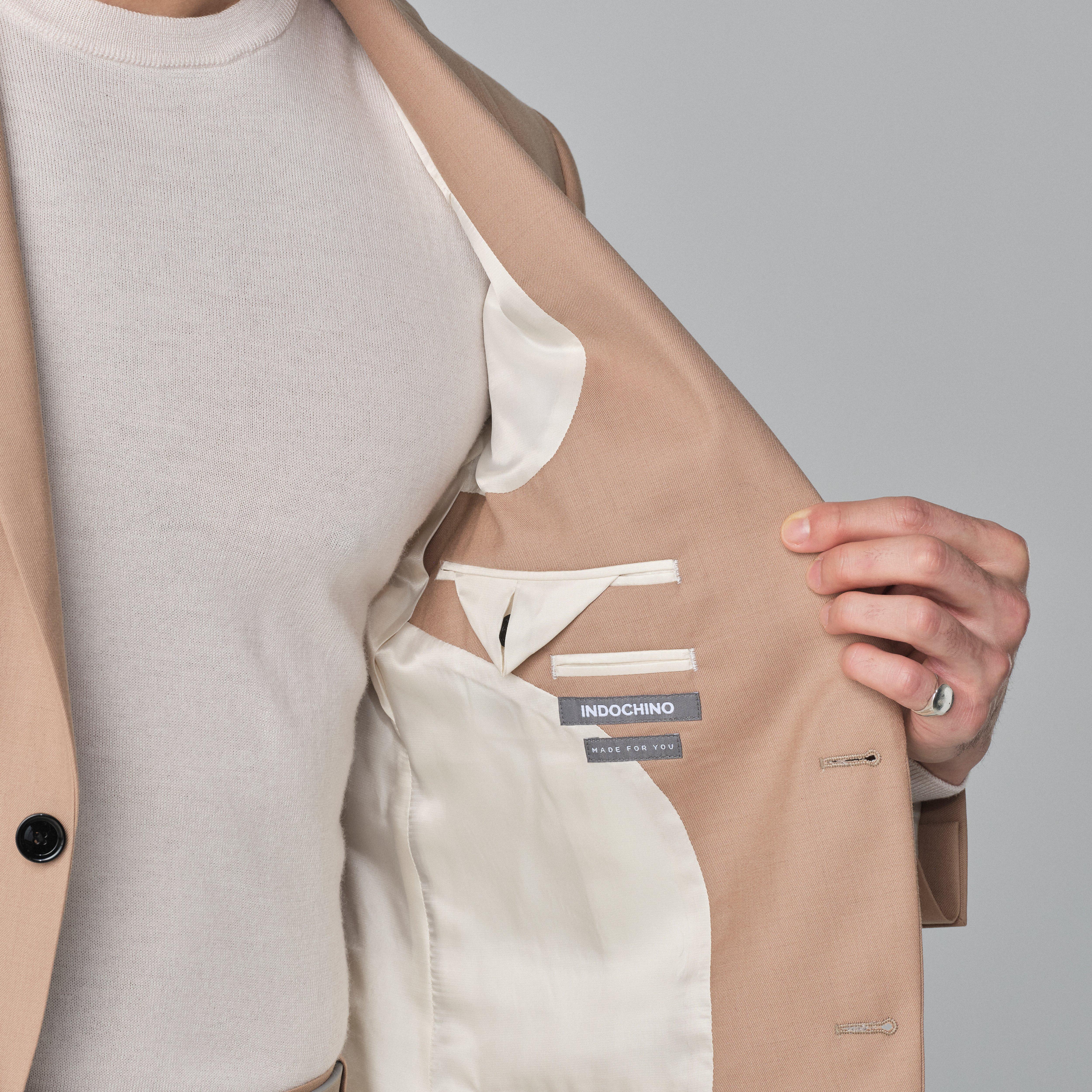 Product thumbnail 5 Camel suit - Harrogate Solid Design from Luxury Indochino Collection