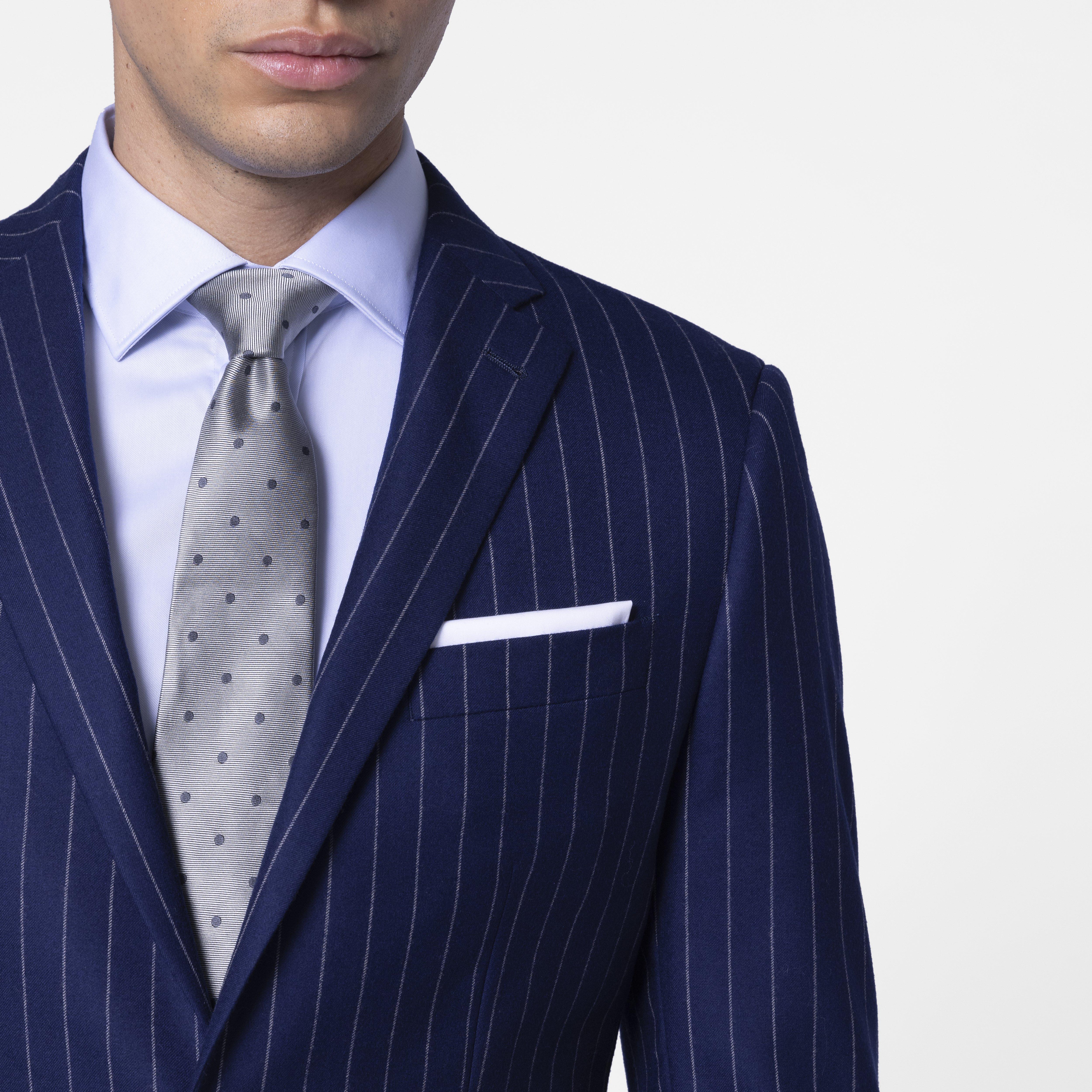 Product thumbnail 3 Navy blazer - Harrogate Striped Design from Luxury Indochino Collection