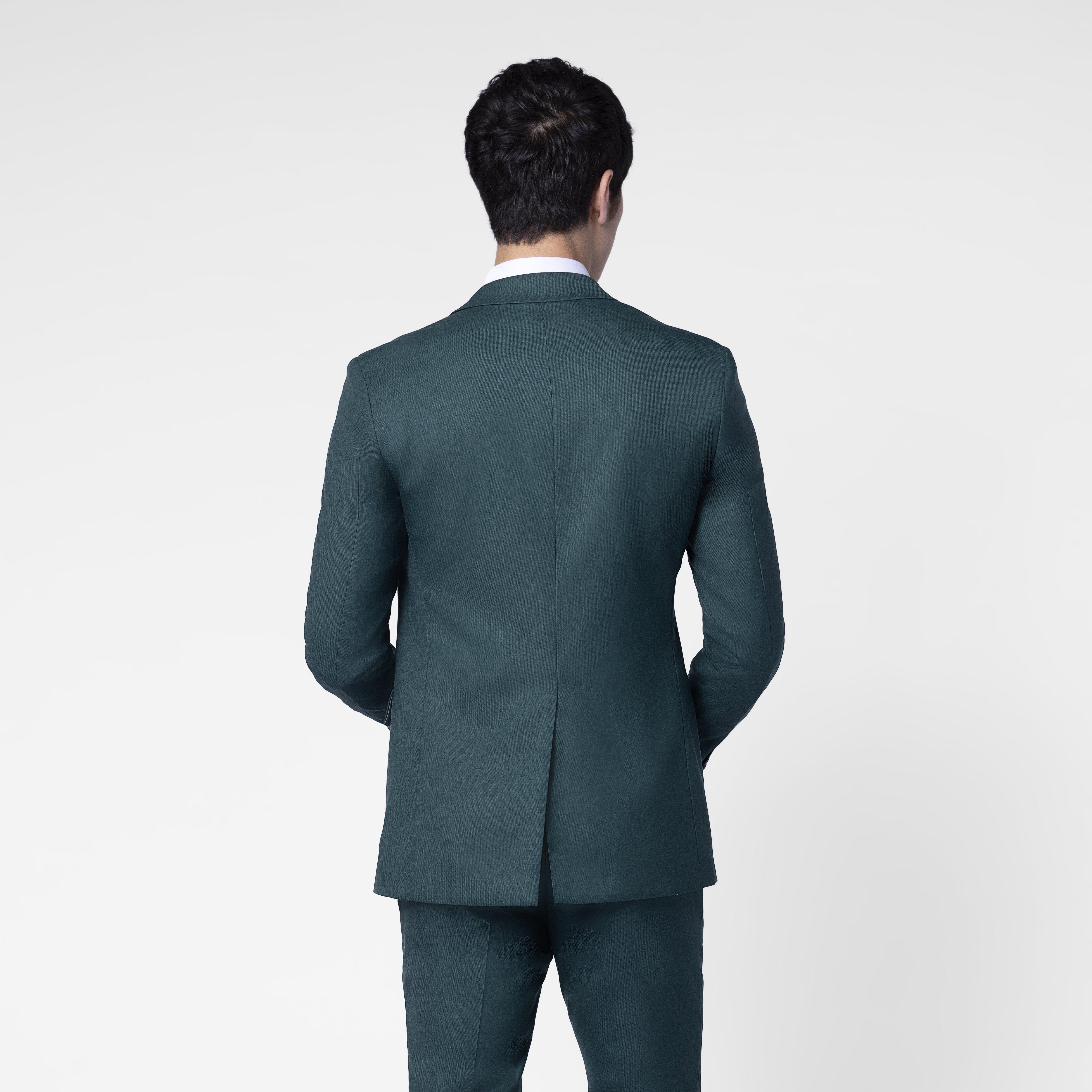 Product thumbnail 2 Green blazer - Harrogate Solid Design from Luxury Indochino Collection