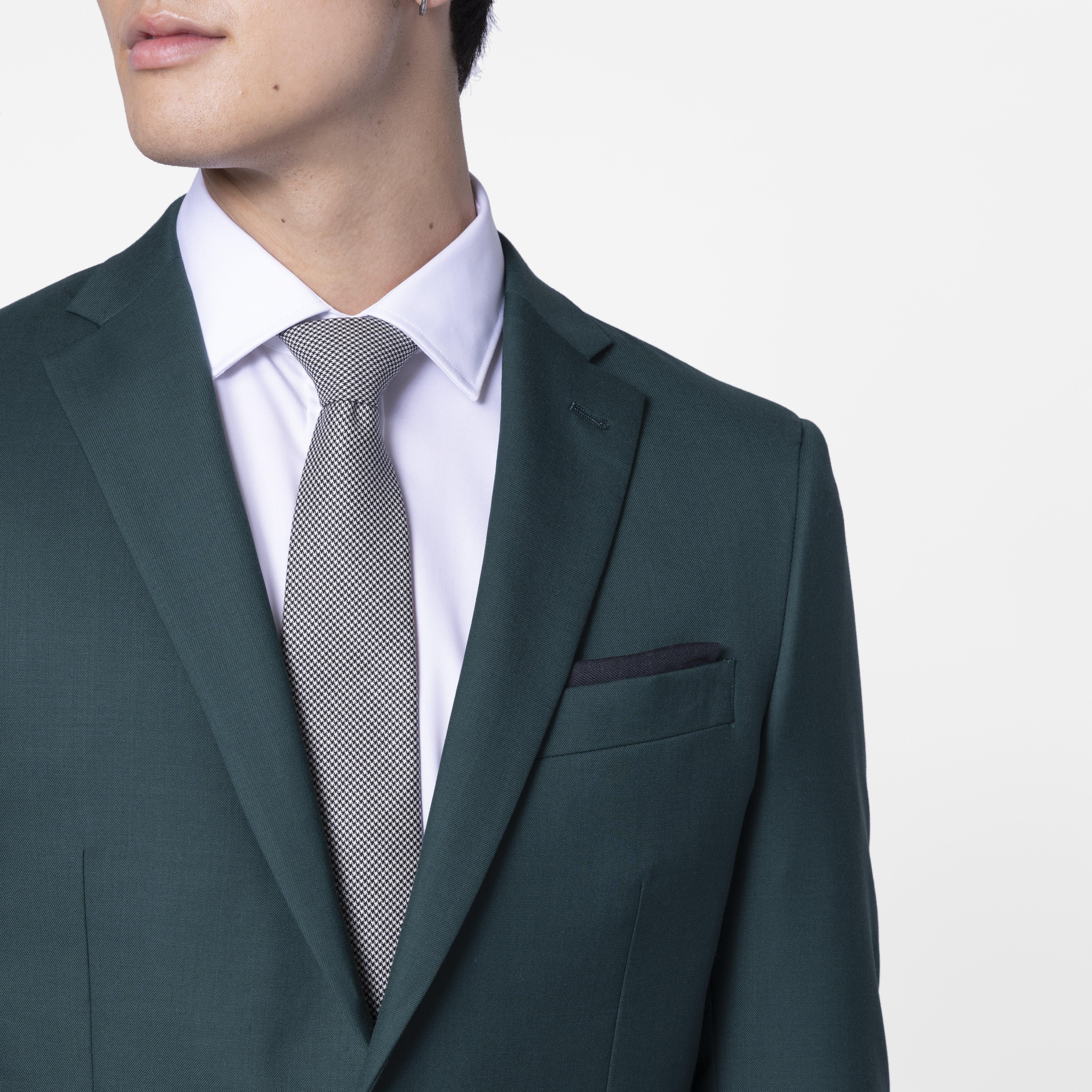 Product thumbnail 3 Green blazer - Harrogate Solid Design from Luxury Indochino Collection