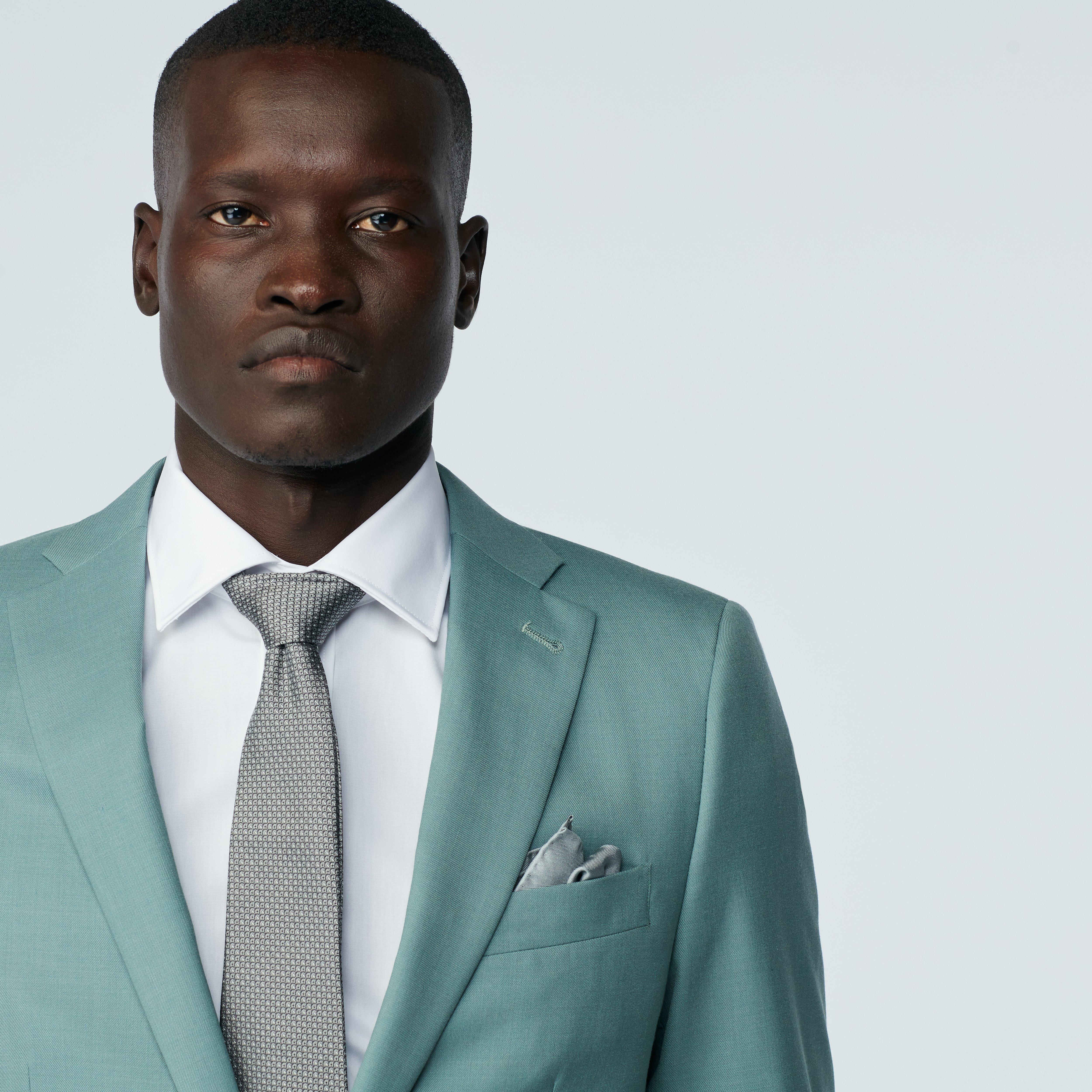 Product thumbnail 6 Teal suit - Harrogate Solid Design from Luxury Spring / Summer Indochino Collection