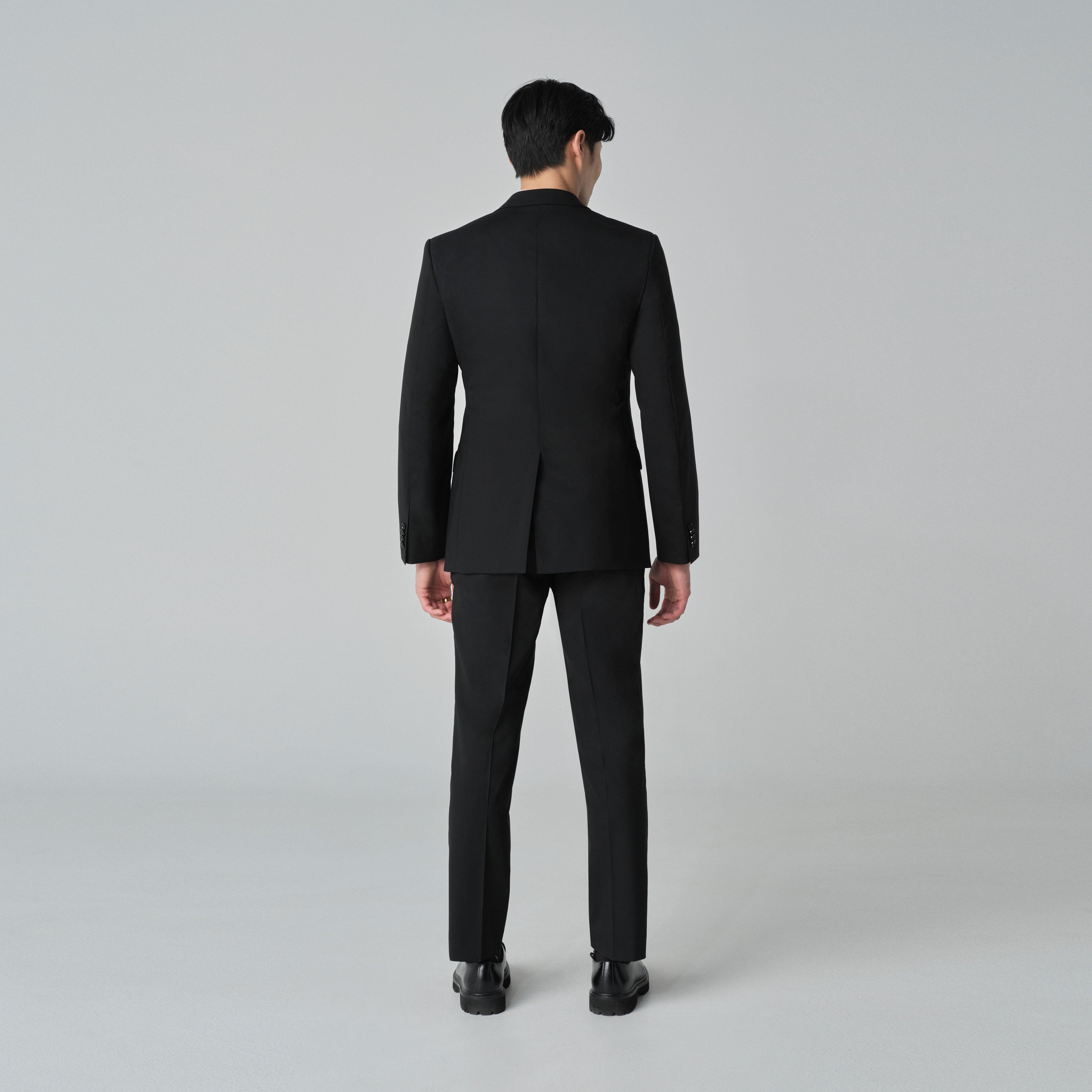 Product thumbnail 2 Black blazer - Howell Solid Design from Luxury Indochino Collection