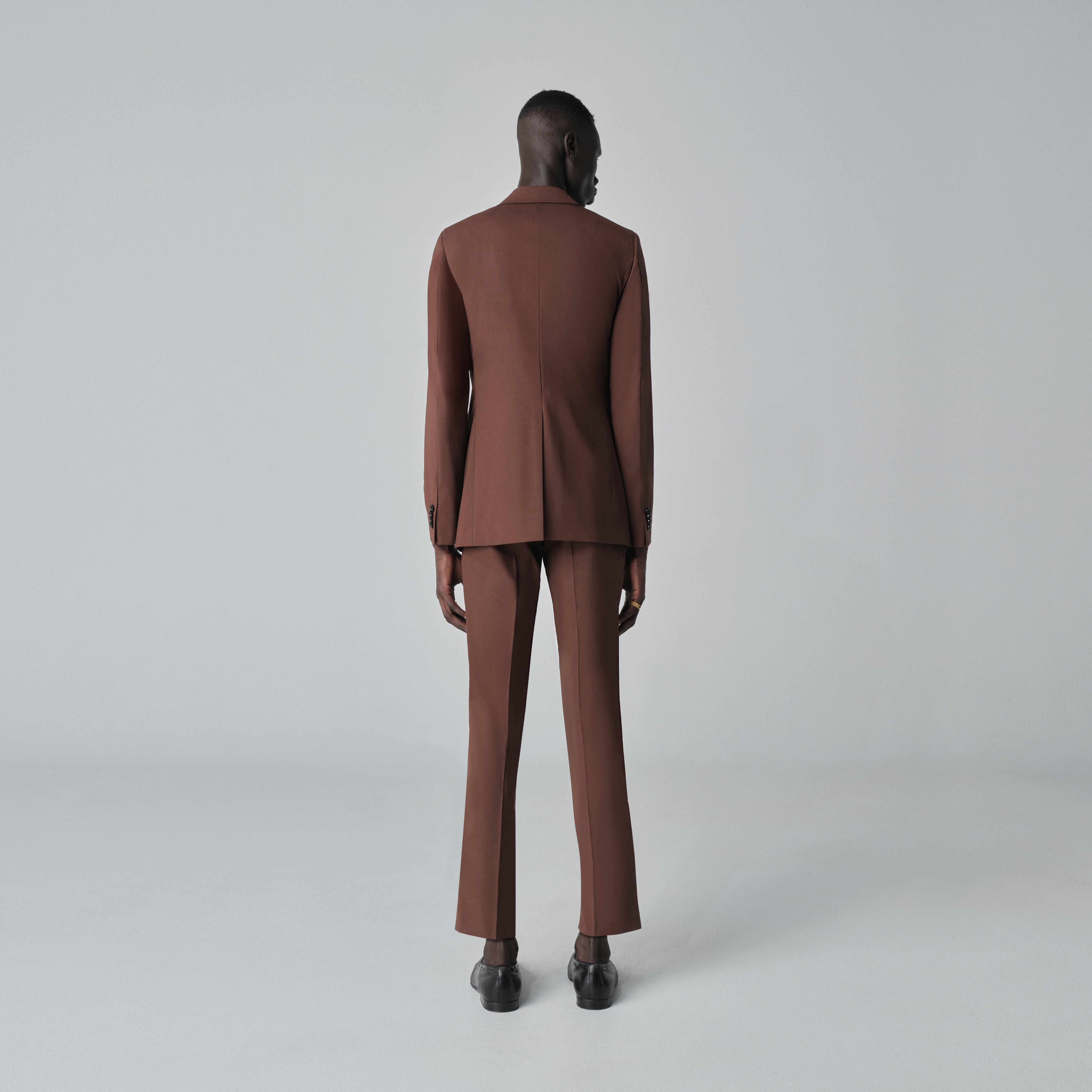 Product thumbnail 2 Brown suit - Howell Solid Design from Luxury Indochino Collection