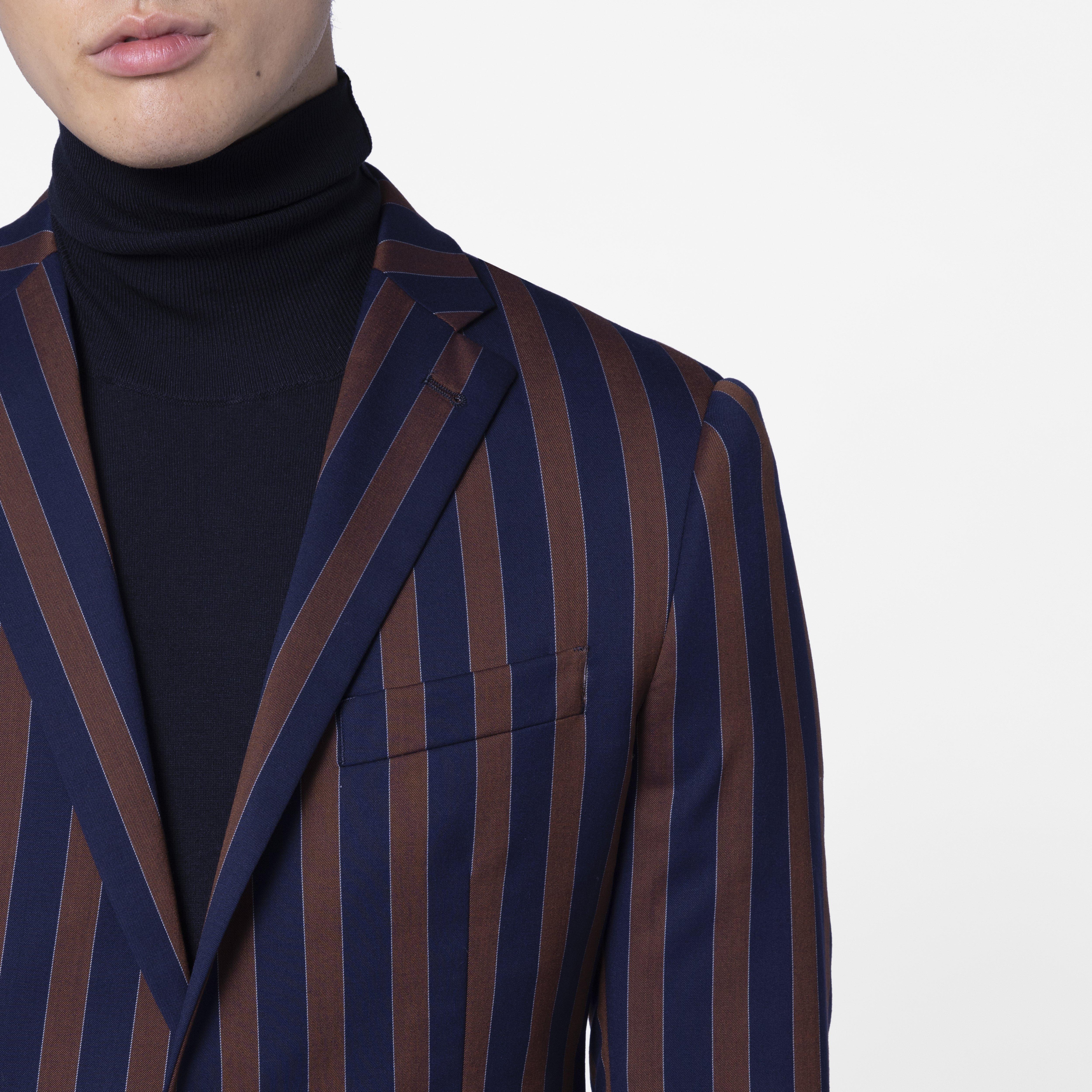 Product thumbnail 3 Navy blazer - Striped Design from Fall / Winter Indochino Collection